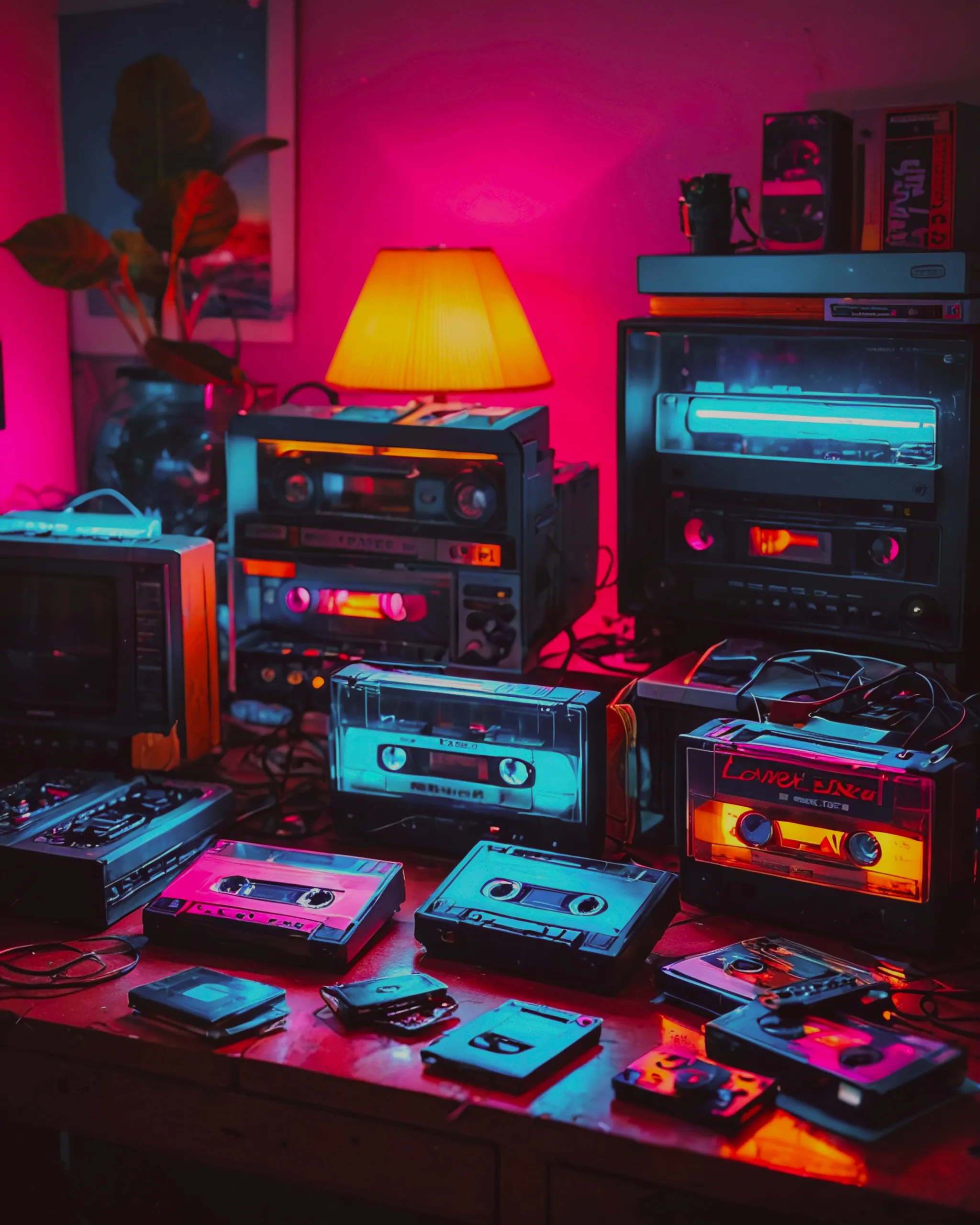 Still life of the 80s