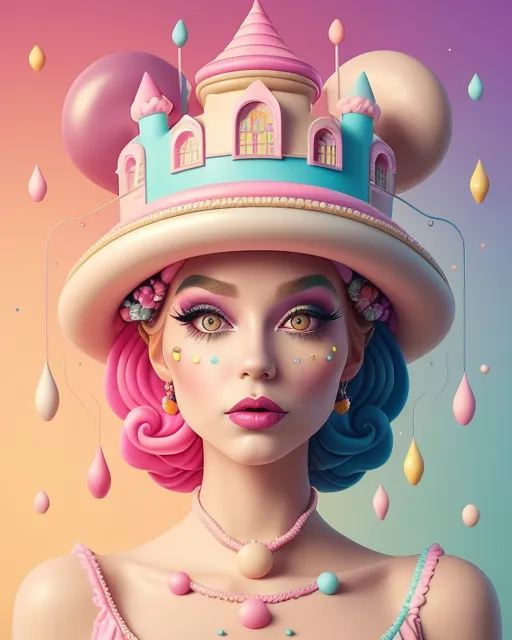 Candy dreams - Free AI Photo Generator - starryai