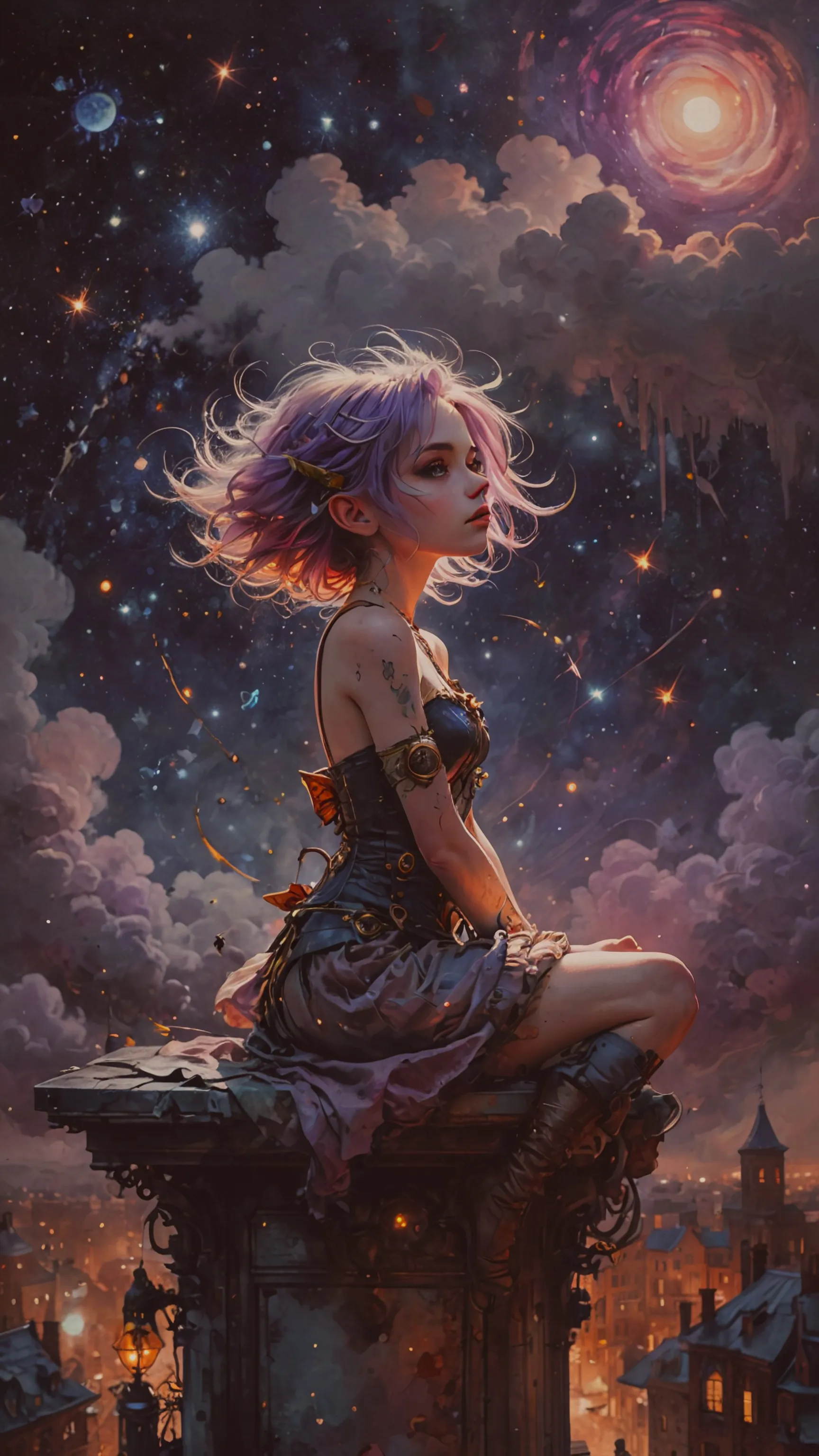 Magic sky - Free AI Photo Generator - starryai