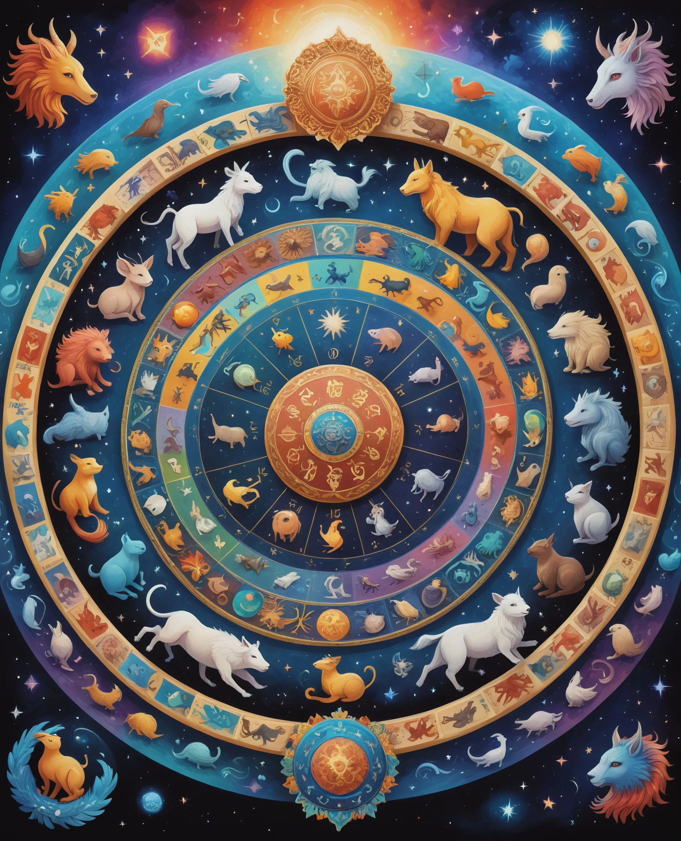 Zodiac chart free ai photo generator starryai