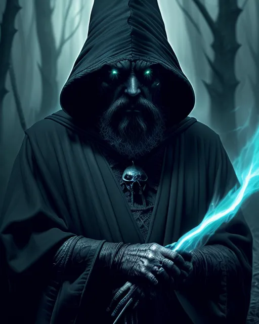 A very angry wizard - Free AI Photo Generator - starryai