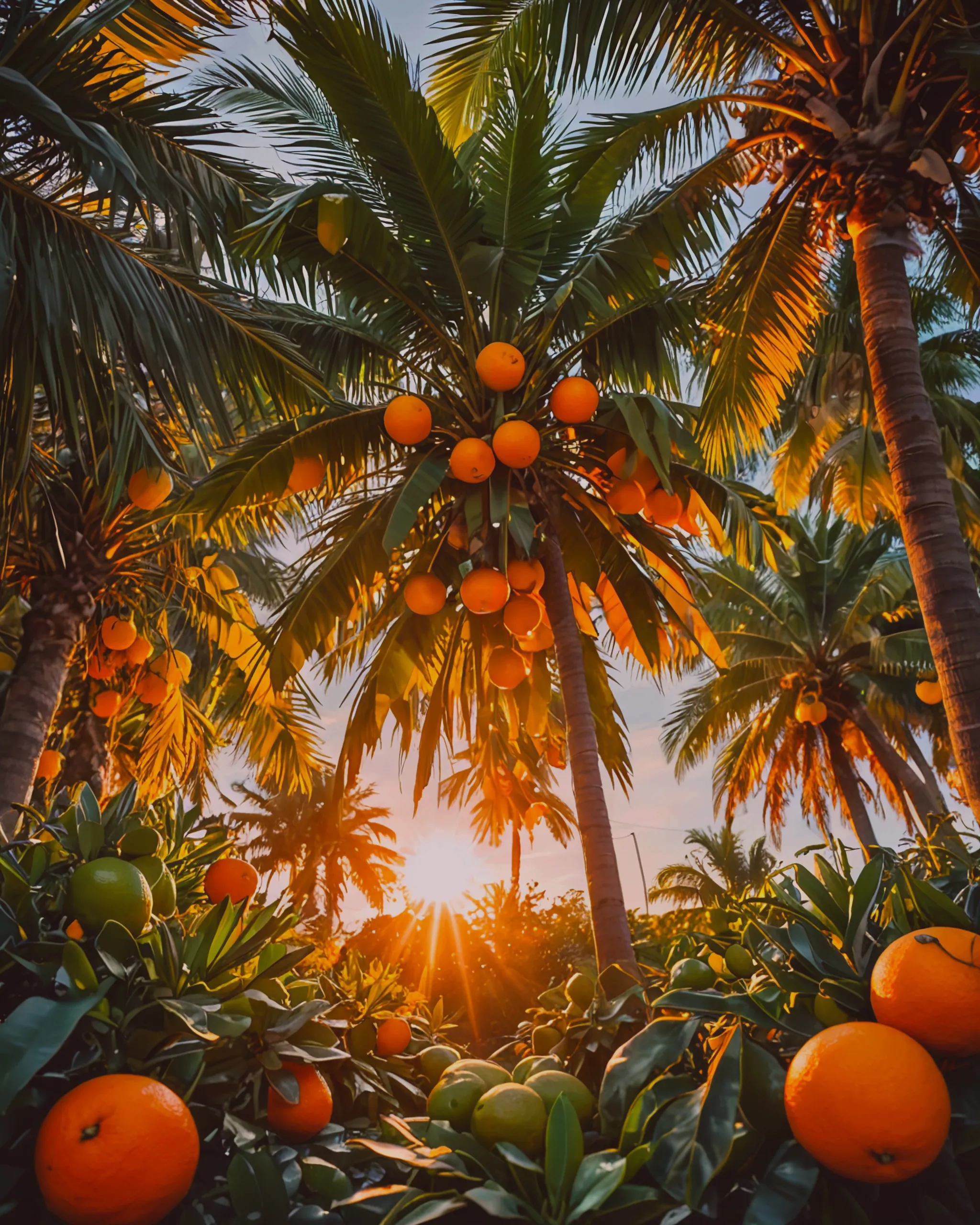 OJ and Palms? 🍊🌴