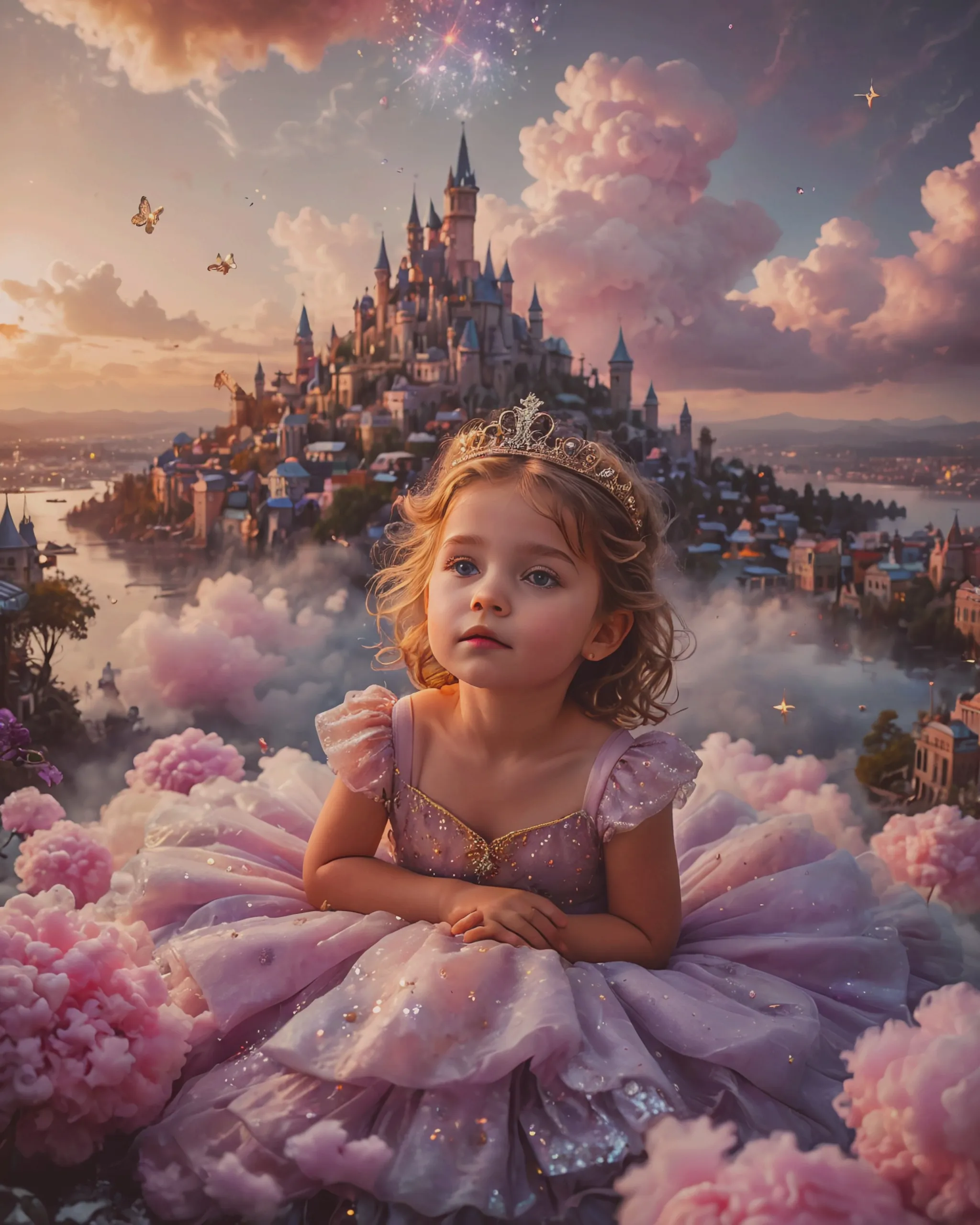 A surreal dreamlike portrait a on - Free AI Photo Generator - starryai