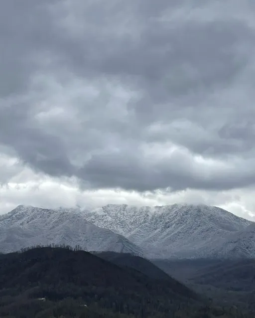 Rainy day mountains a full moon - Free AI Photo Generator - starryai