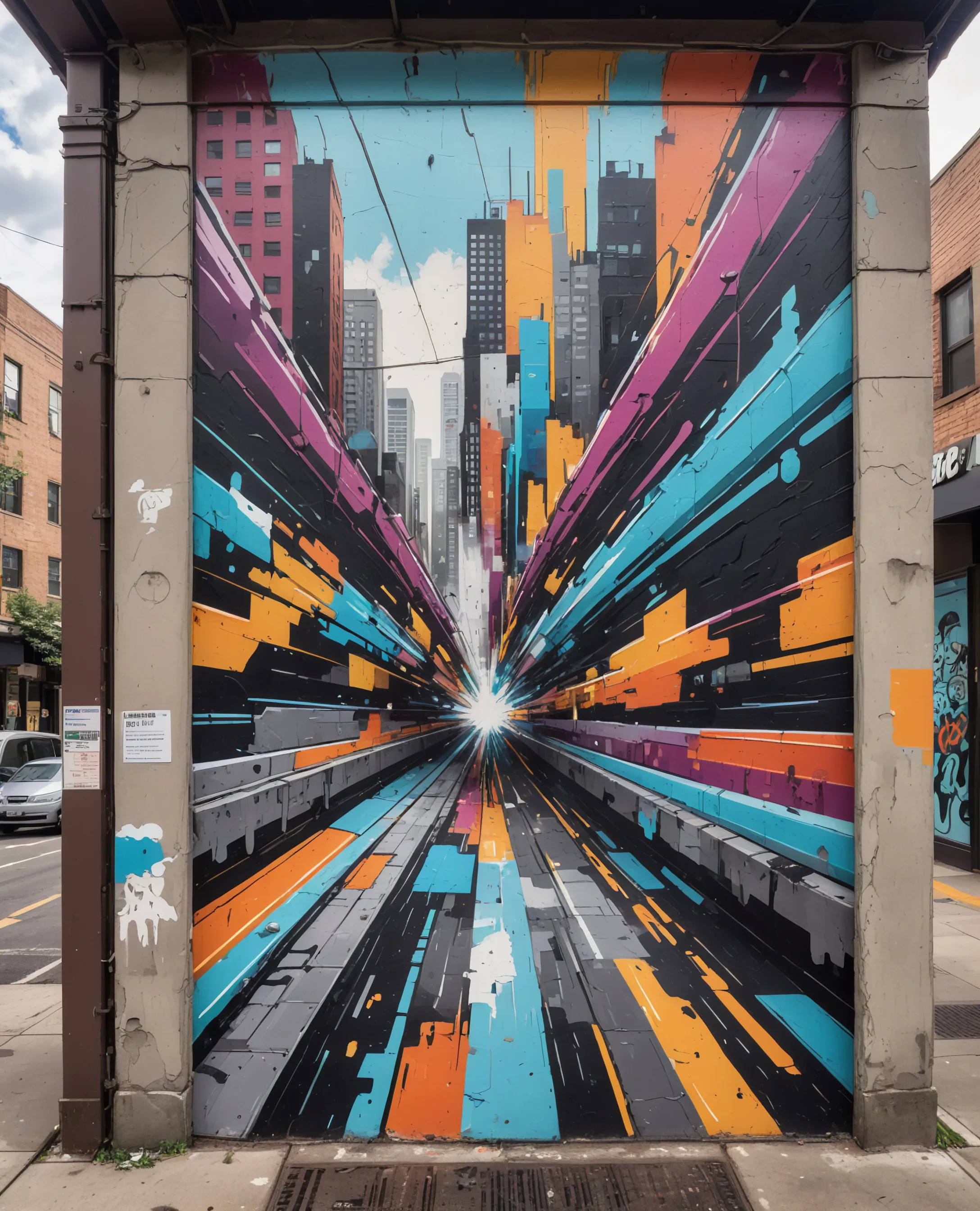 Gritty Paining abstract symbolic painting on a - Free AI Photo Generator - starryai