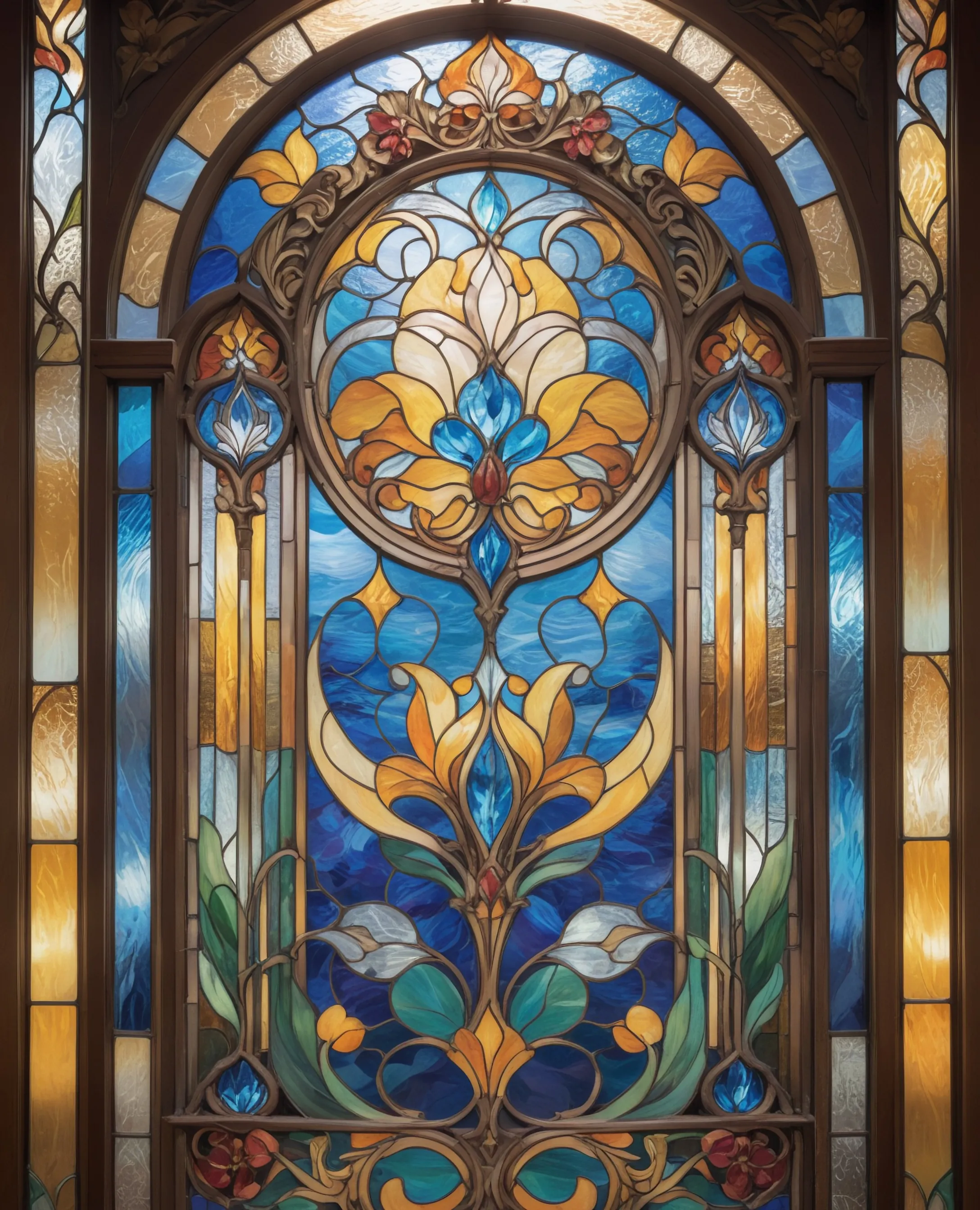 Stained glass - Free AI Photo Generator - starryai