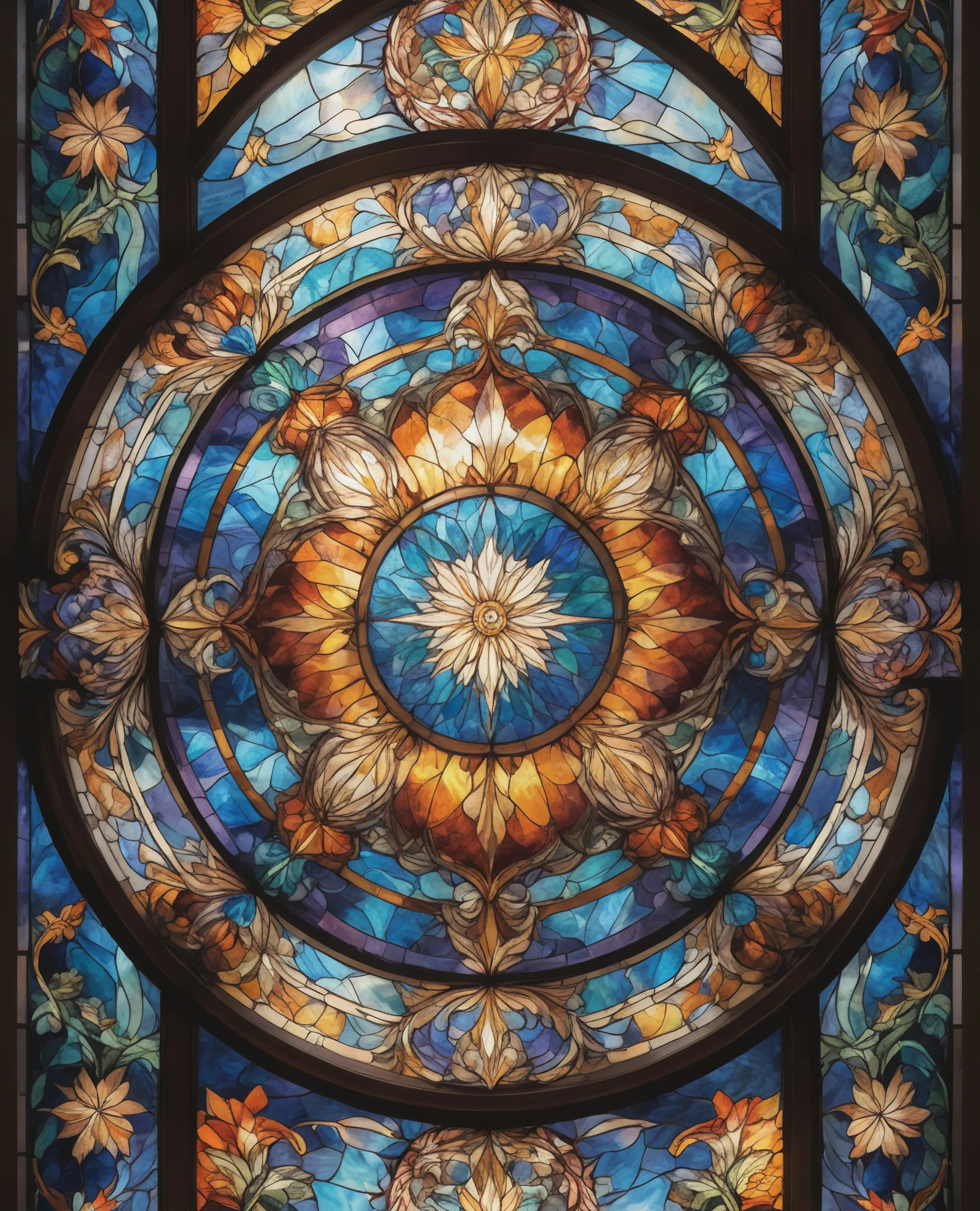 Stained glass - Free AI Photo Generator - starryai