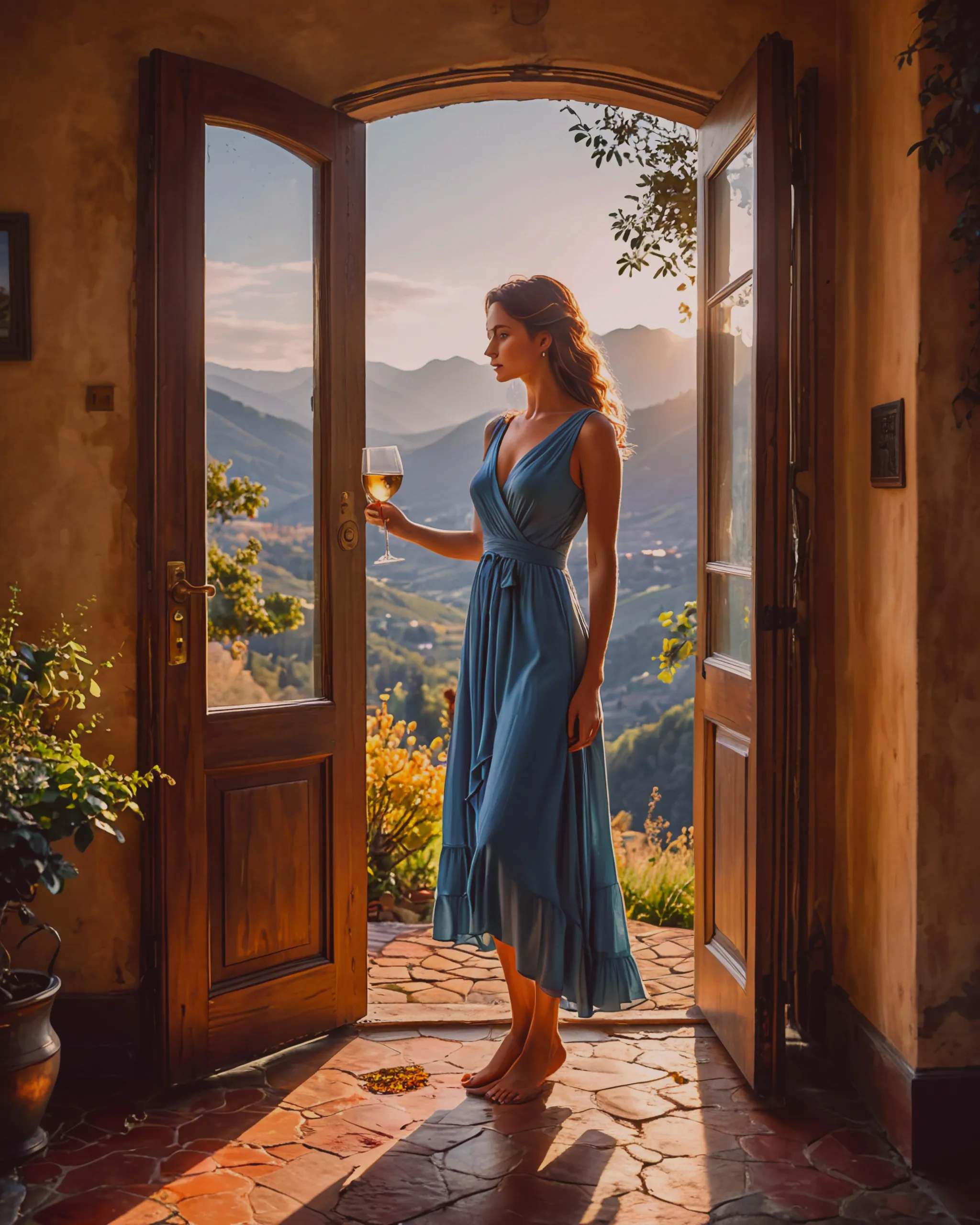 Enchanting painting capturing a - Free AI Photo Generator - starryai