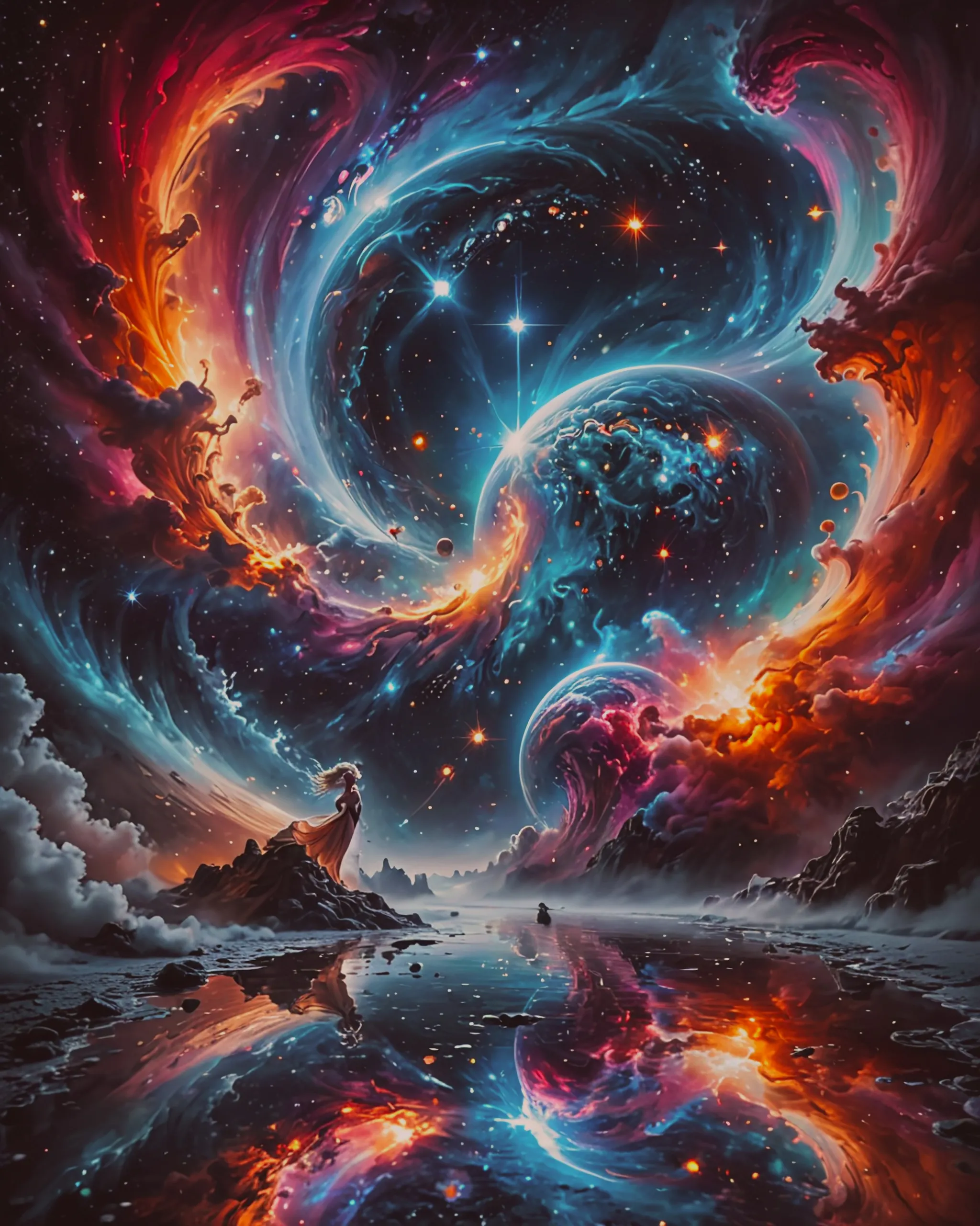 Nebula Nursery - Free AI Photo Generator - starryai