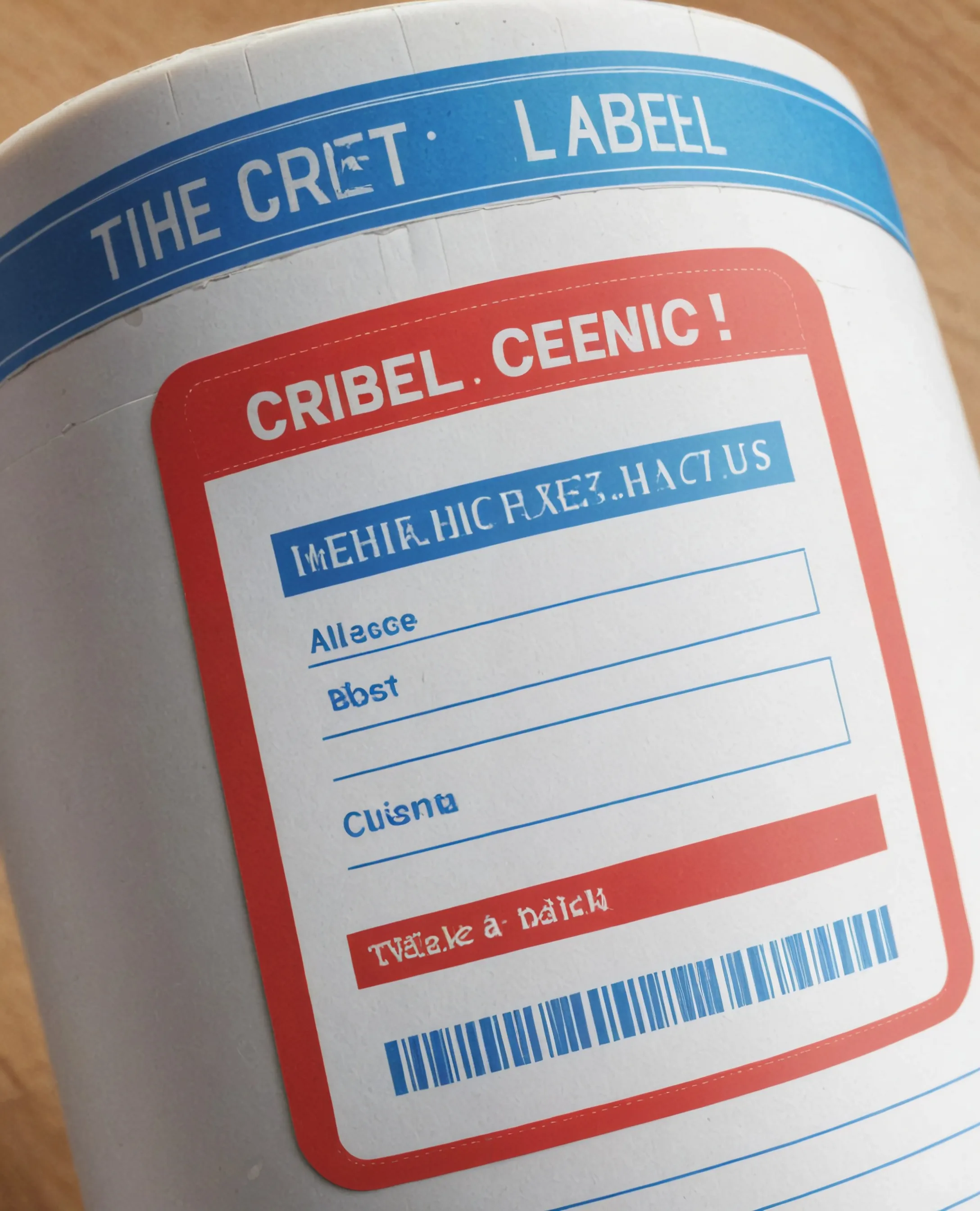 Create a label 