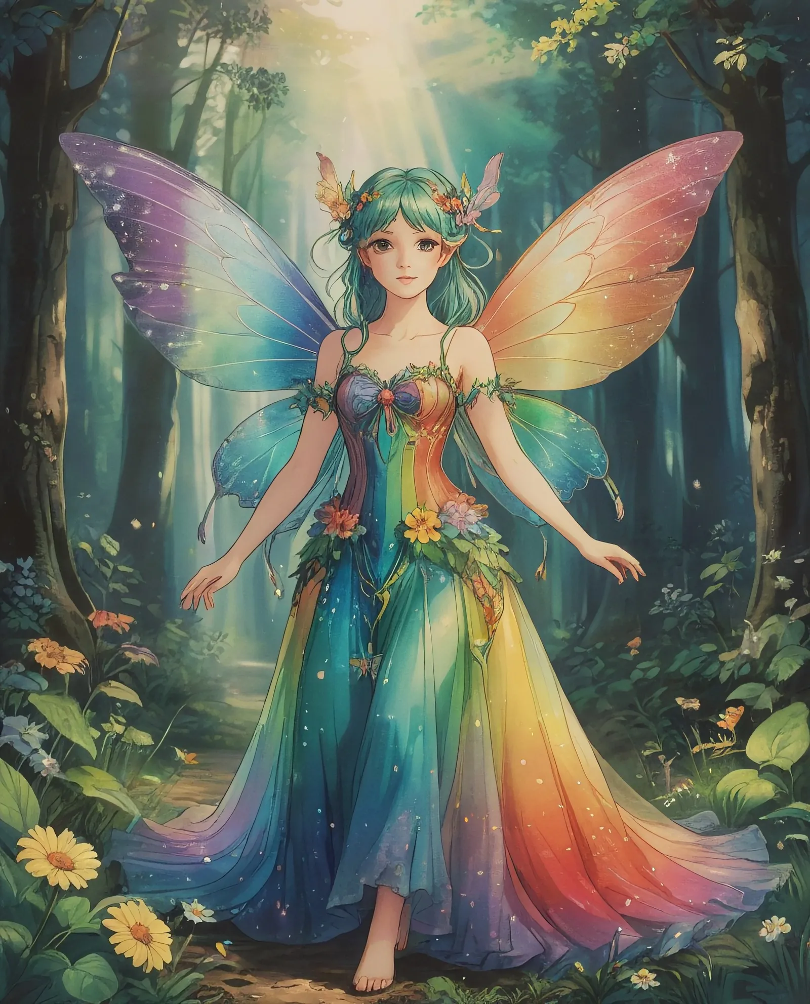 Rainbow Faerie