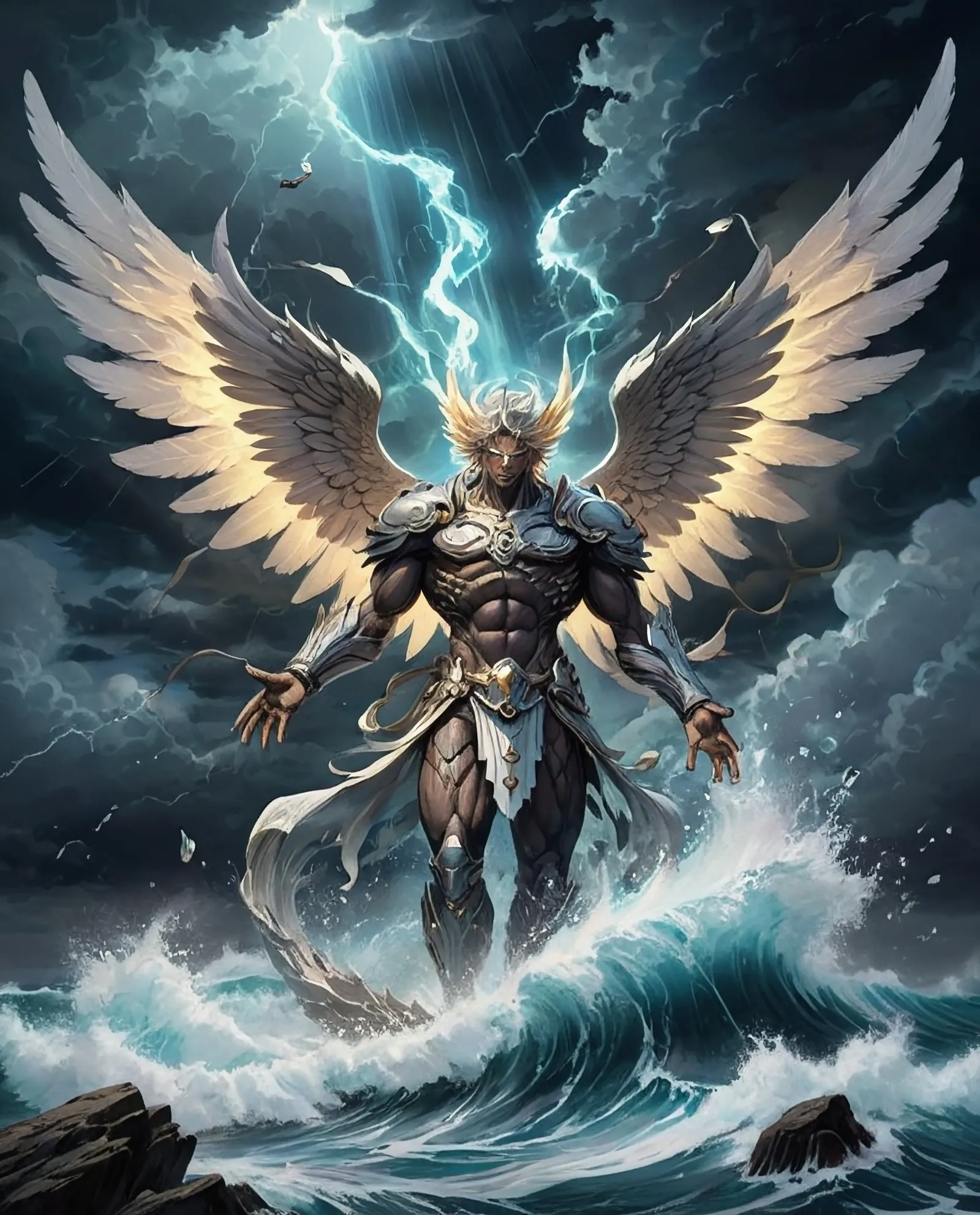 Angel Judgement (Version 1) - Free AI Photo Generator - starryai