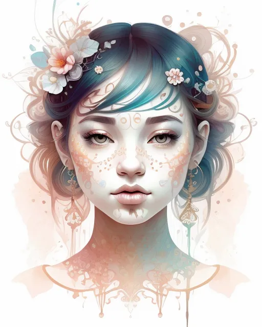 , 2d vector illustration art, - Free AI Photo Generator - starryai