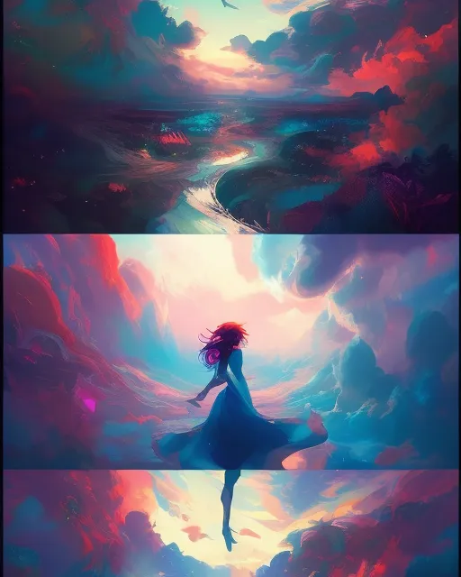 Realm skipping - Free AI Photo Generator - starryai