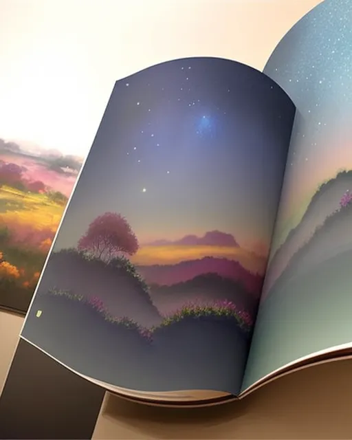 , beautiful fantasy landscape, - Free AI Photo Generator - starryai