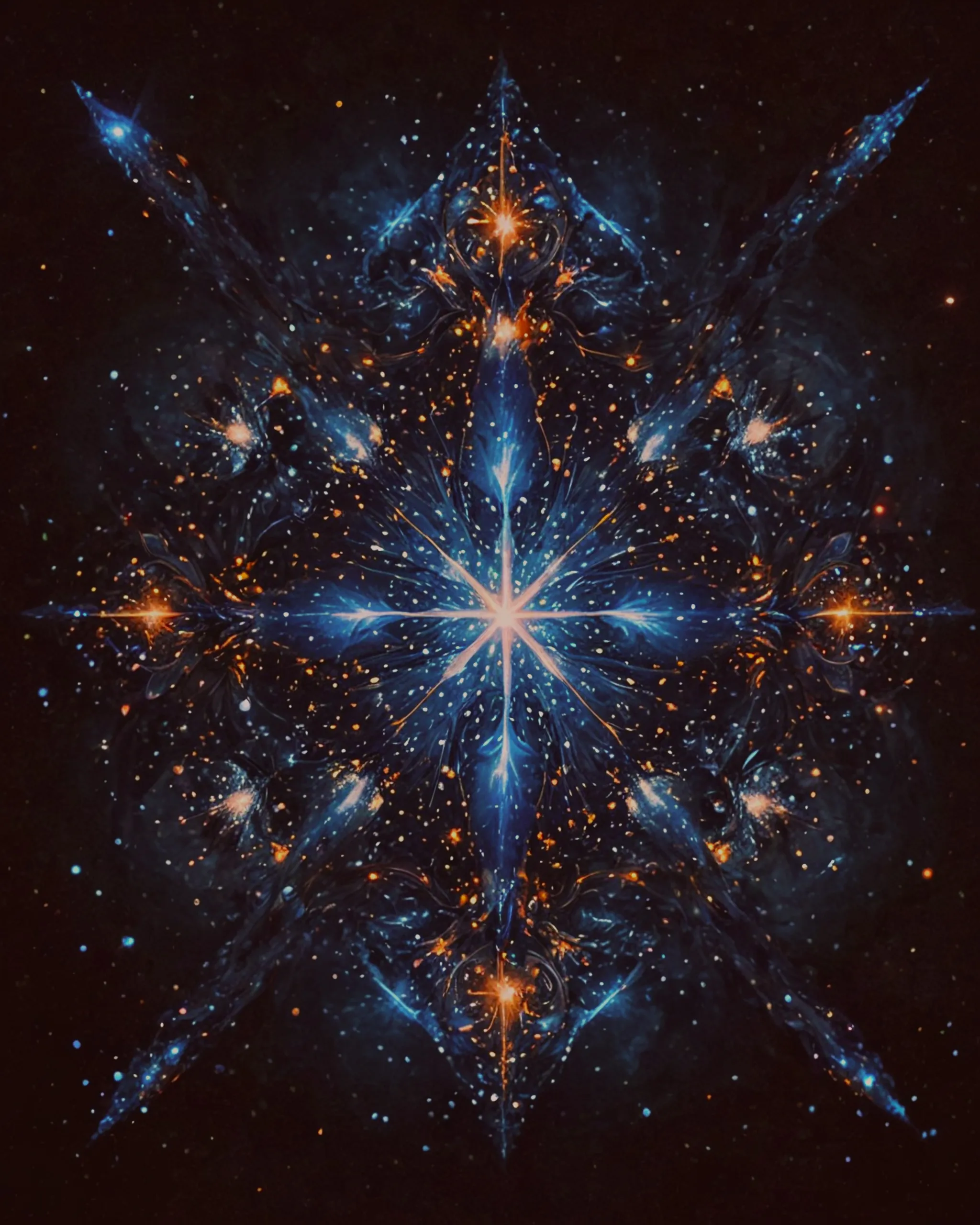 Looking sky while stars fly from - Free AI Photo Generator - starryai