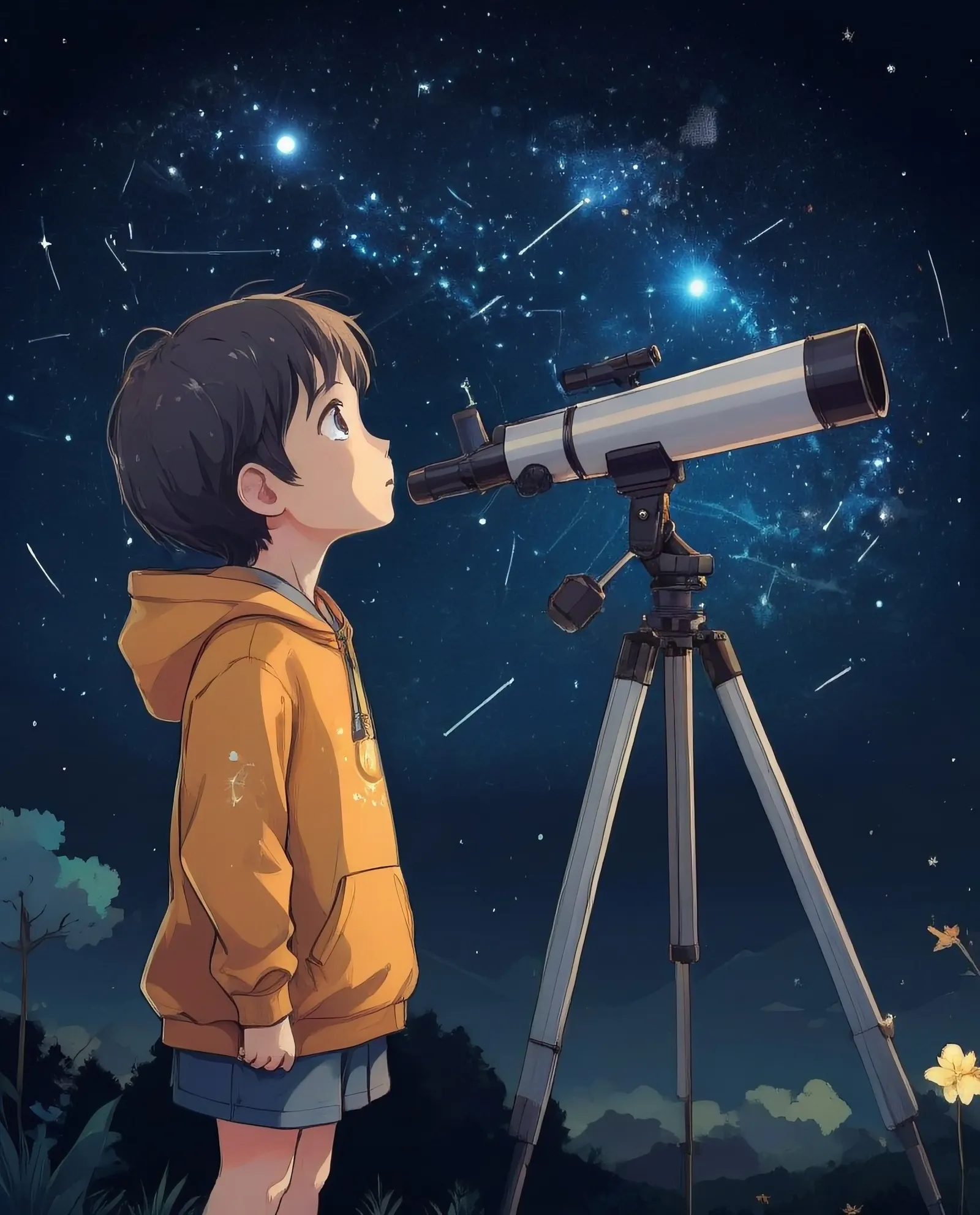 Night Sky - Free AI Photo Generator - starryai
