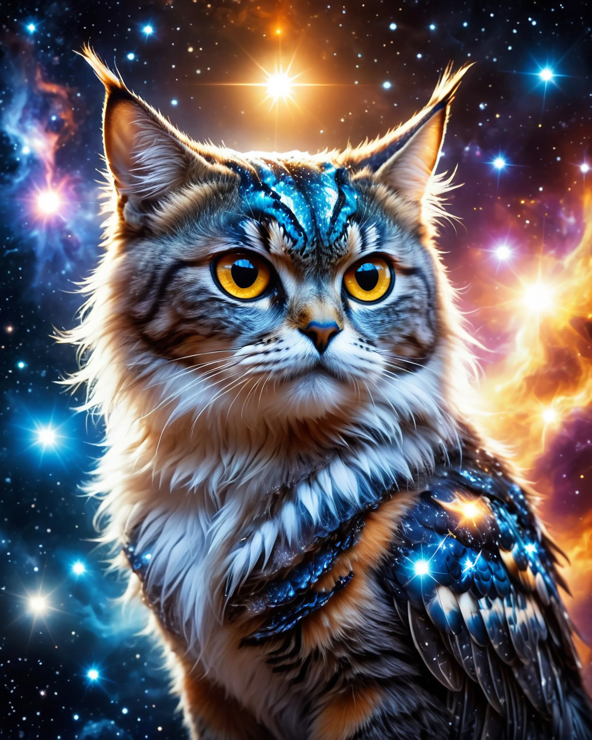 Cosmic Hunter - Free AI Photo Generator - starryai