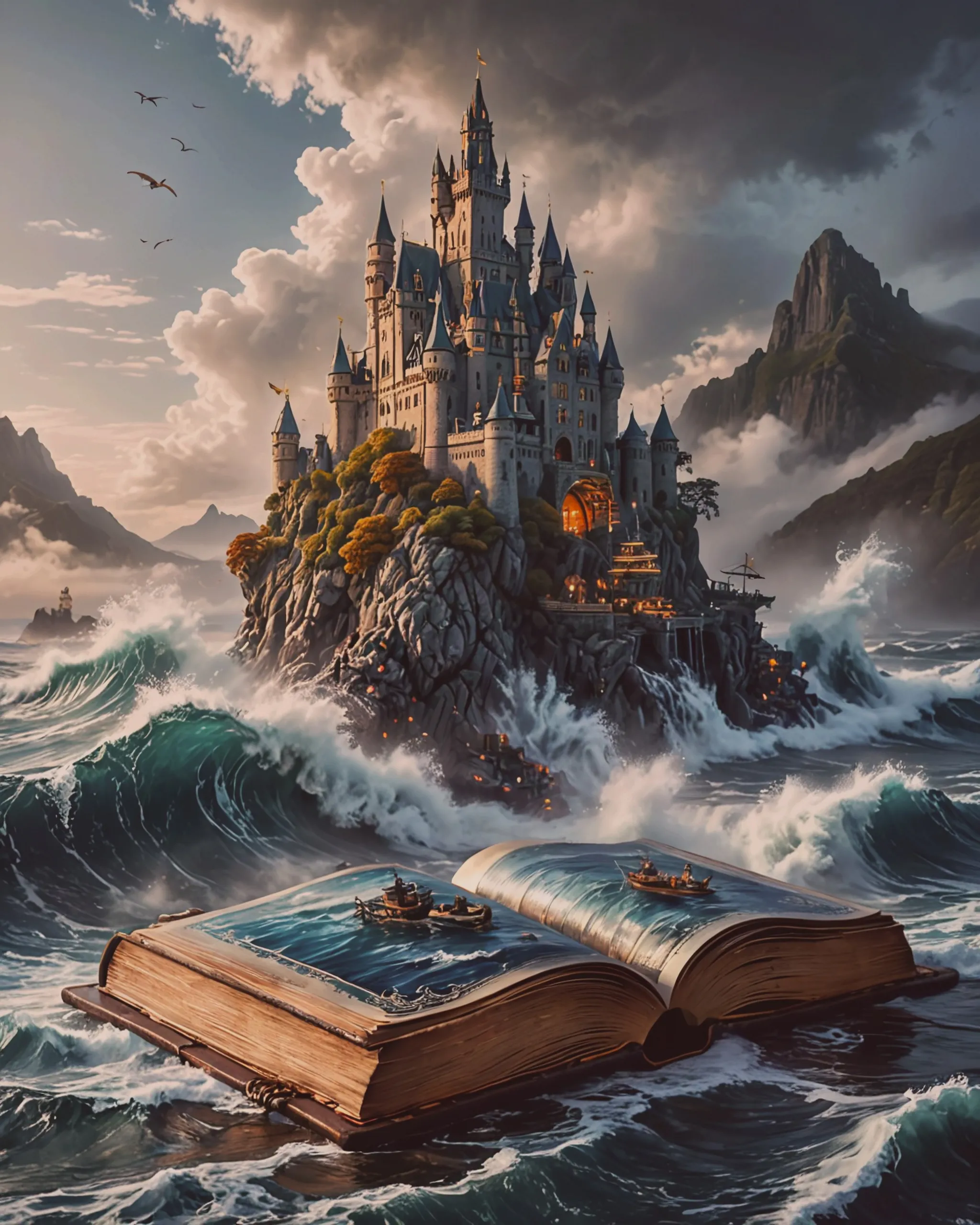A magical, storybook fantasy from - Free AI Photo Generator - starryai