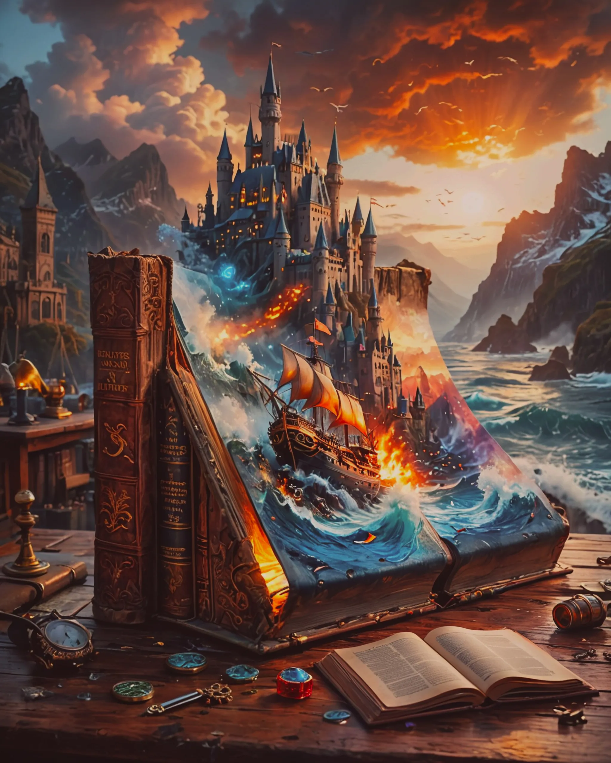 A magical, storybook fantasy from - Free AI Photo Generator - starryai