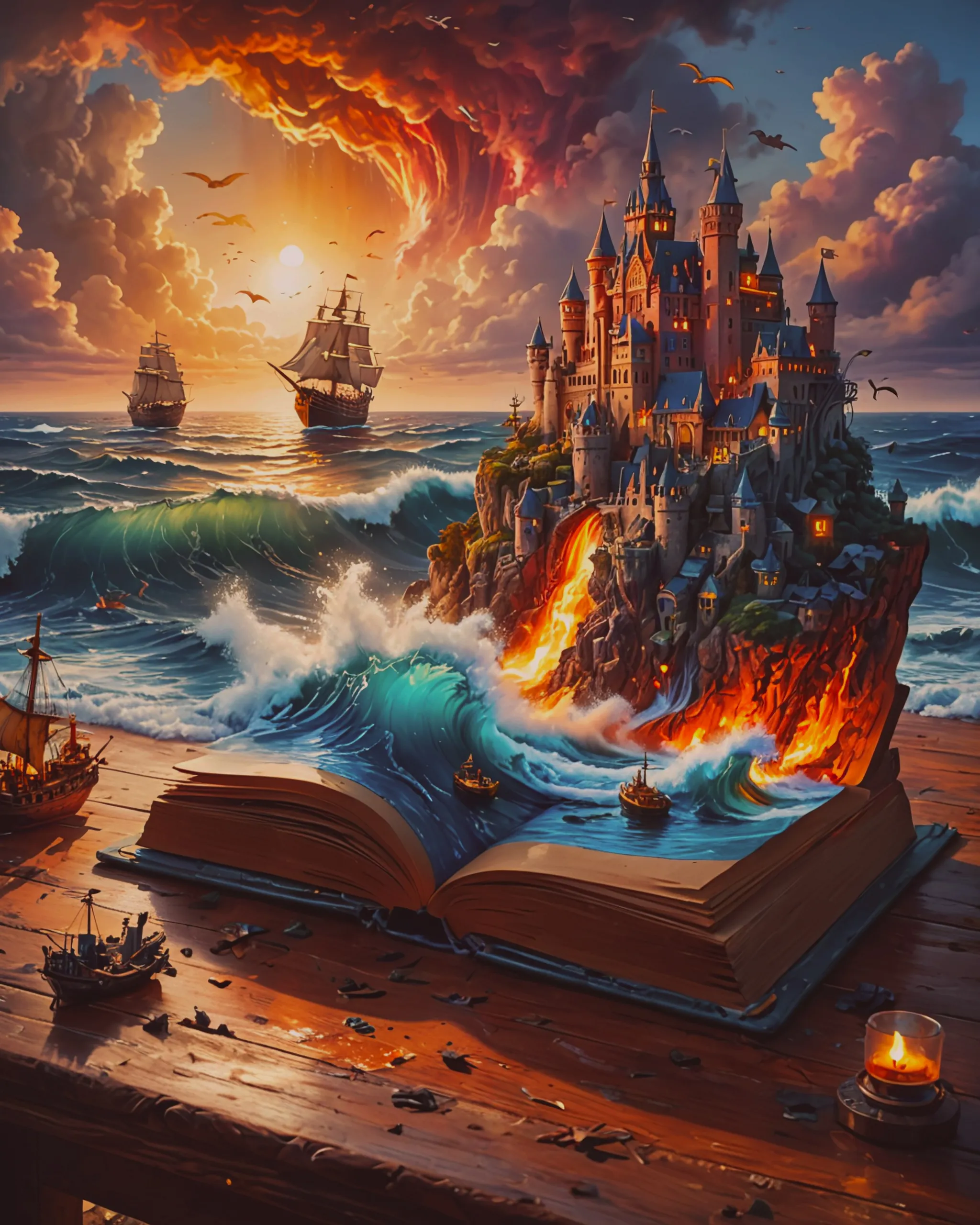 A magical, storybook fantasy from - Free AI Photo Generator - starryai