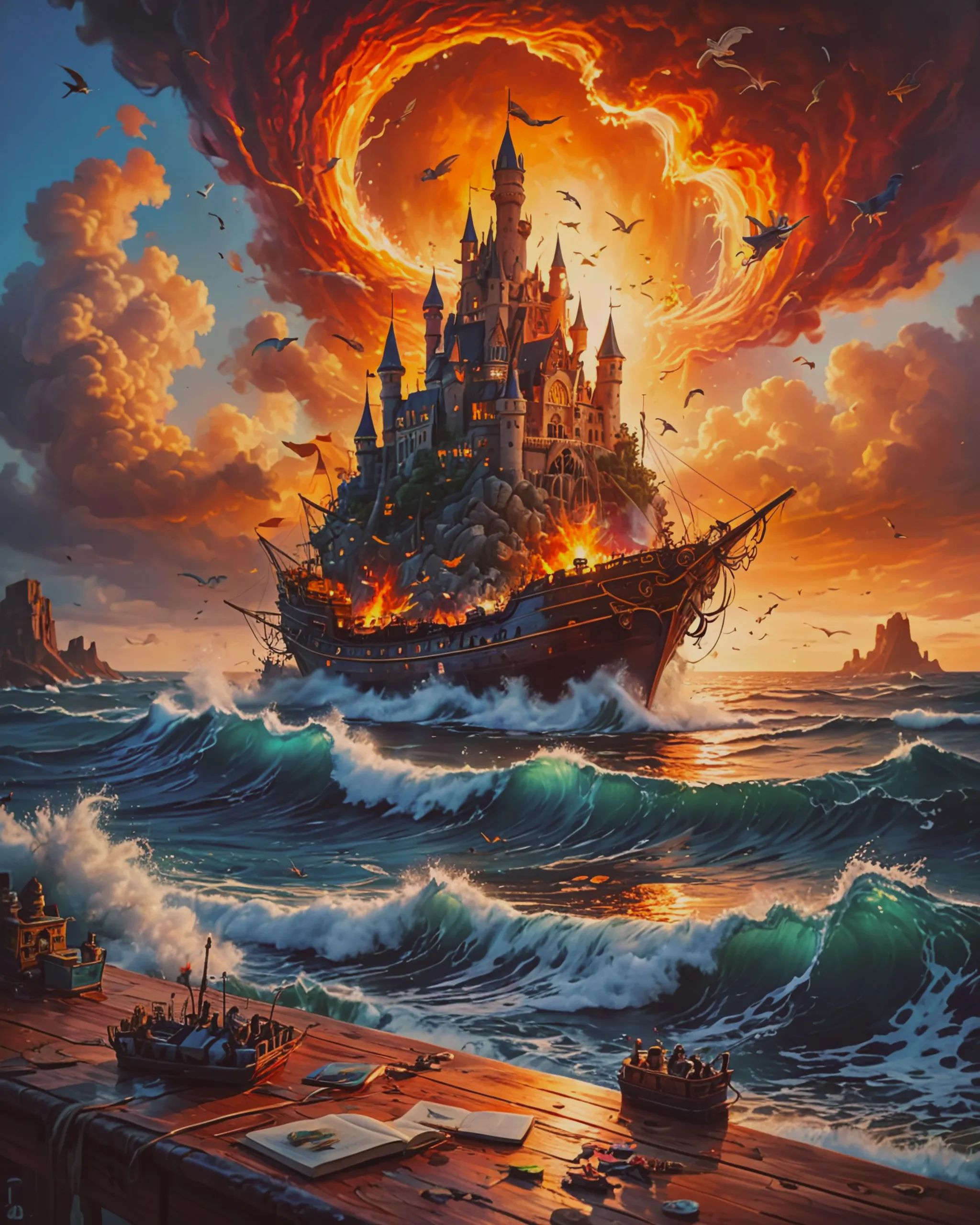 A magical, storybook fantasy from - Free AI Photo Generator - starryai