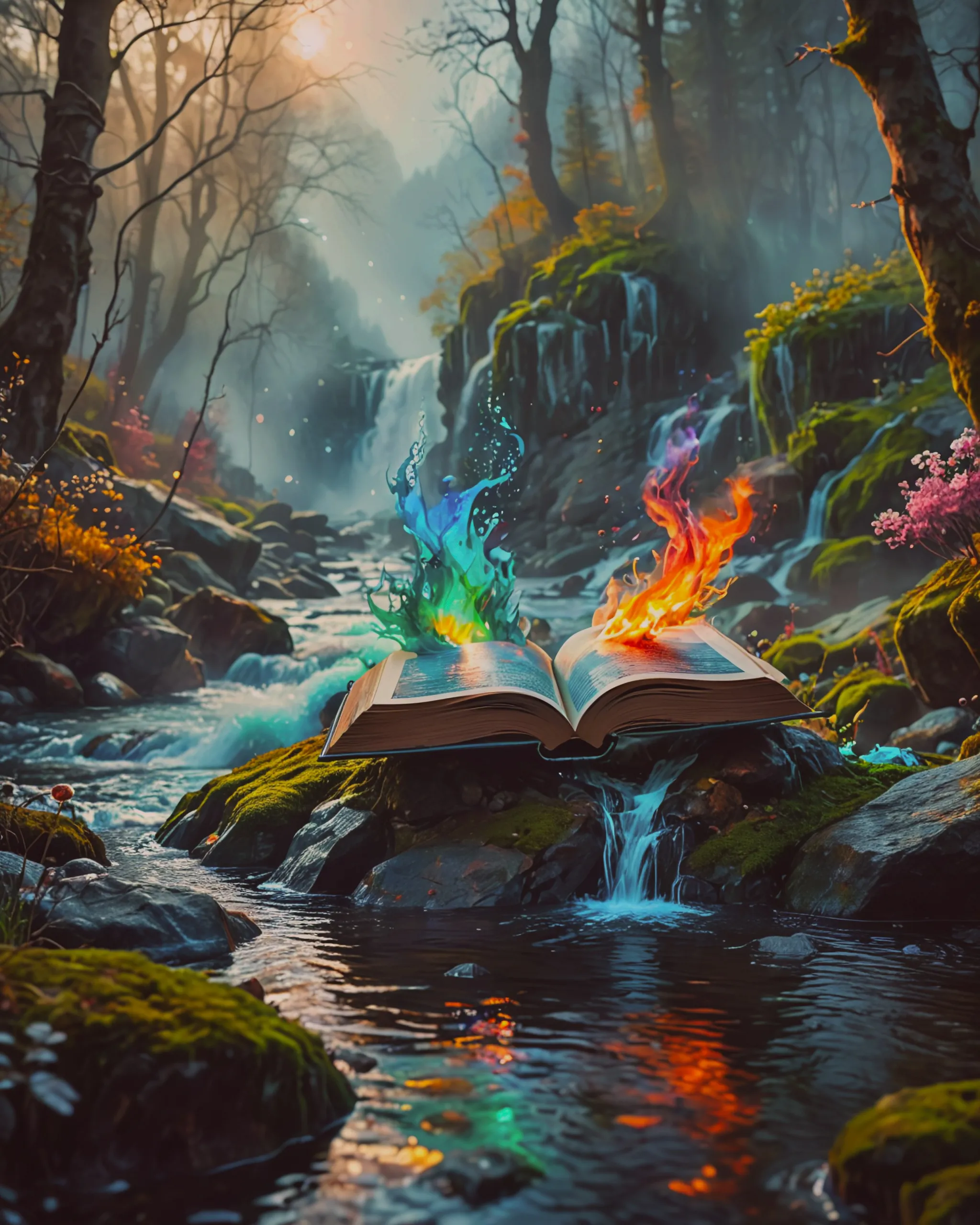 A book mysteries unfolding which - Free AI Photo Generator - starryai