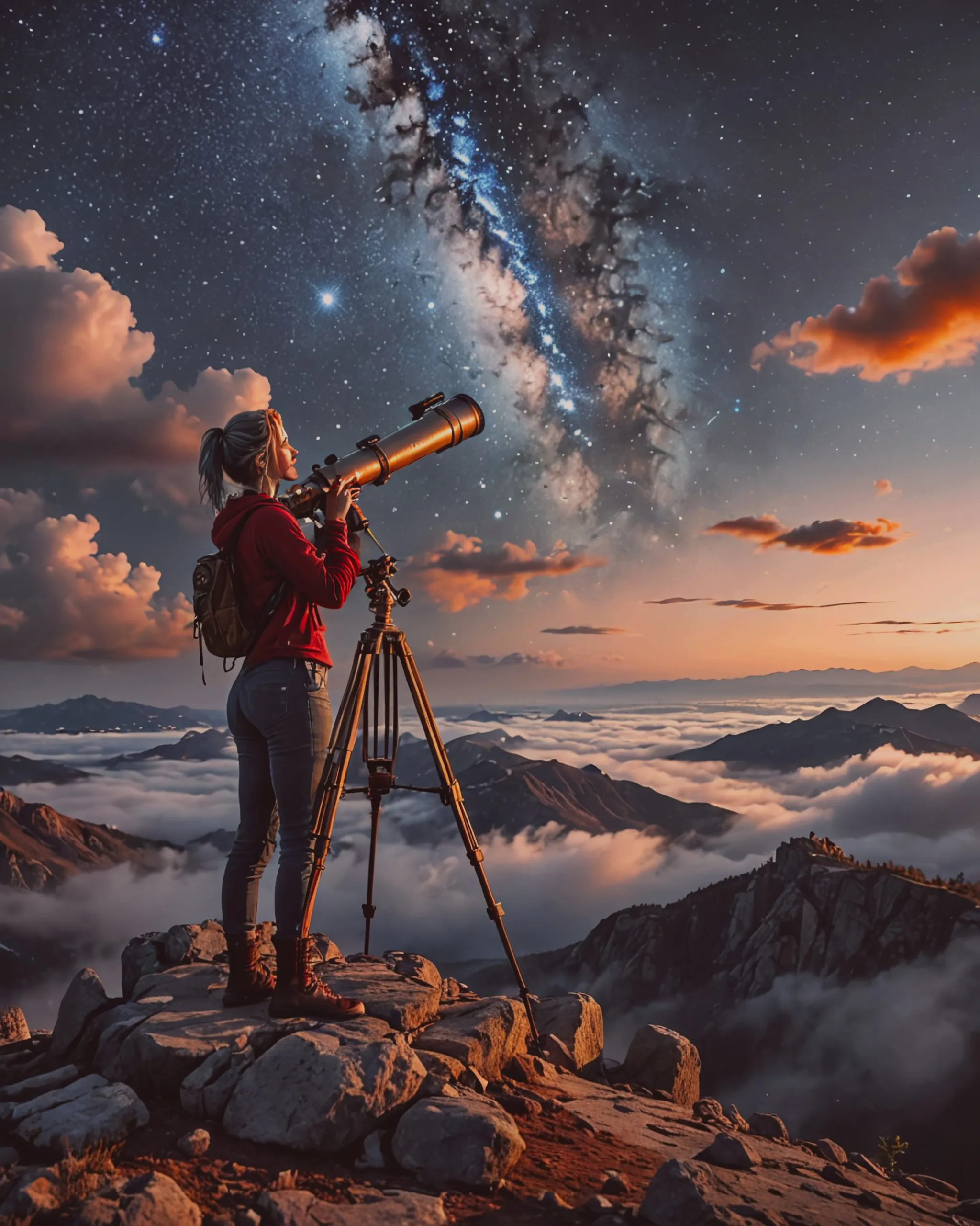 Starry ai night sky Harley Quinn - Free AI Photo Generator - starryai