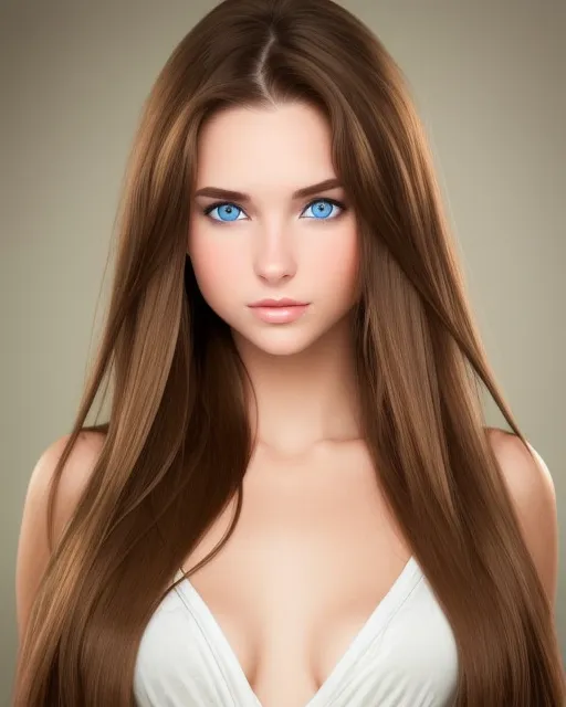 one beautiful young caucasian - Free AI Photo Generator - starryai