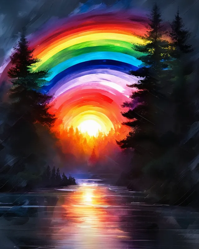 total eclipse of the rainbow