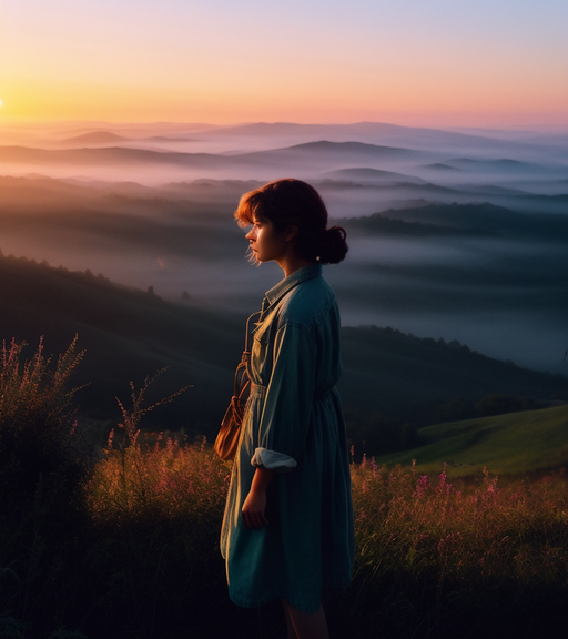 a magic landscape - Free AI Photo Generator - starryai