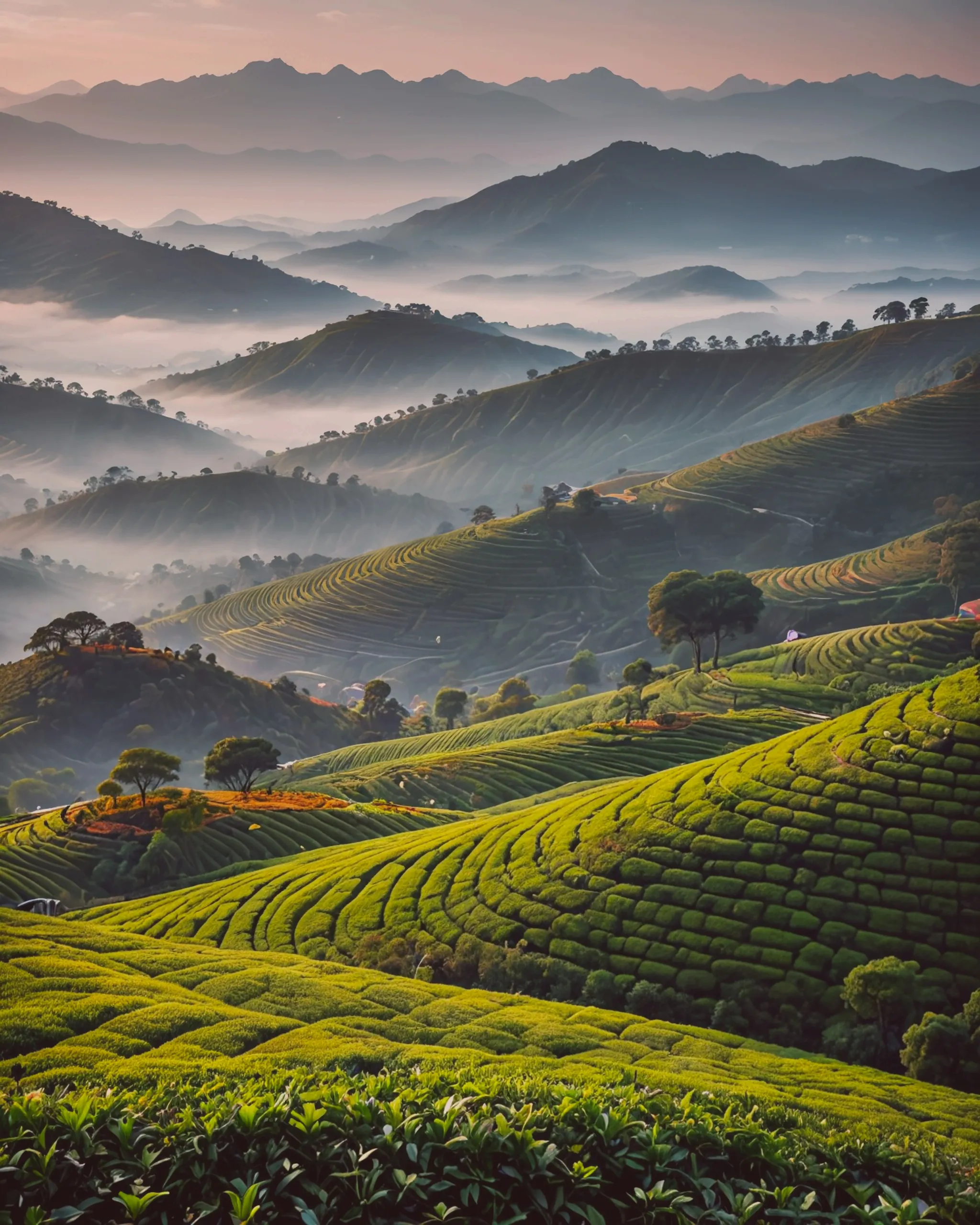 A breathtaking landscape lush, as - Free AI Photo Generator - starryai