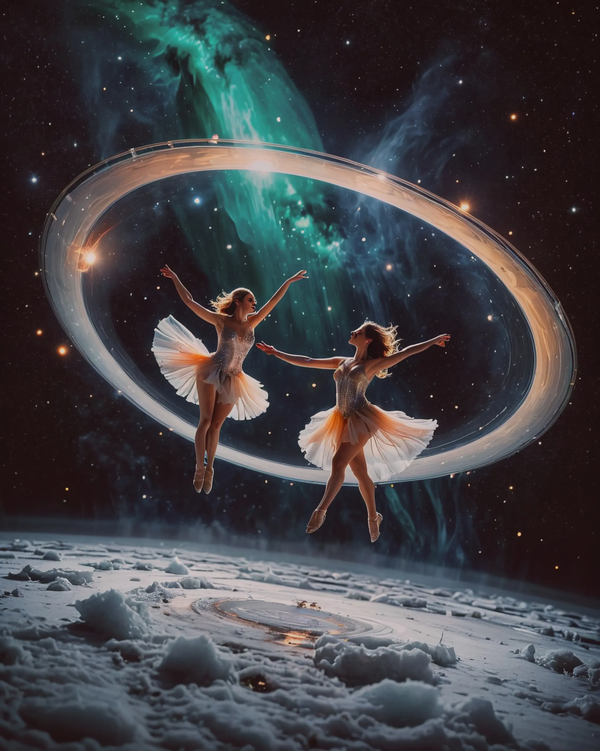 A celestial ballet performed on - Free AI Photo Generator - starryai