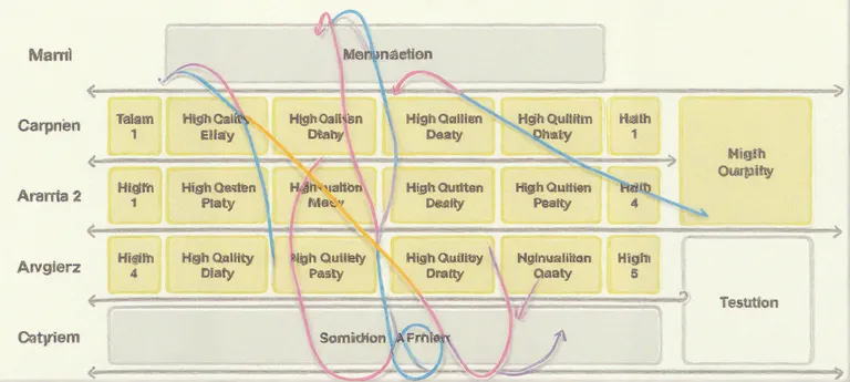 to make a block diagram similar to the attached image, where each block is independent and its position can be modified.It represents the different uses of a data center building, and the possible combinations of each use within the building.