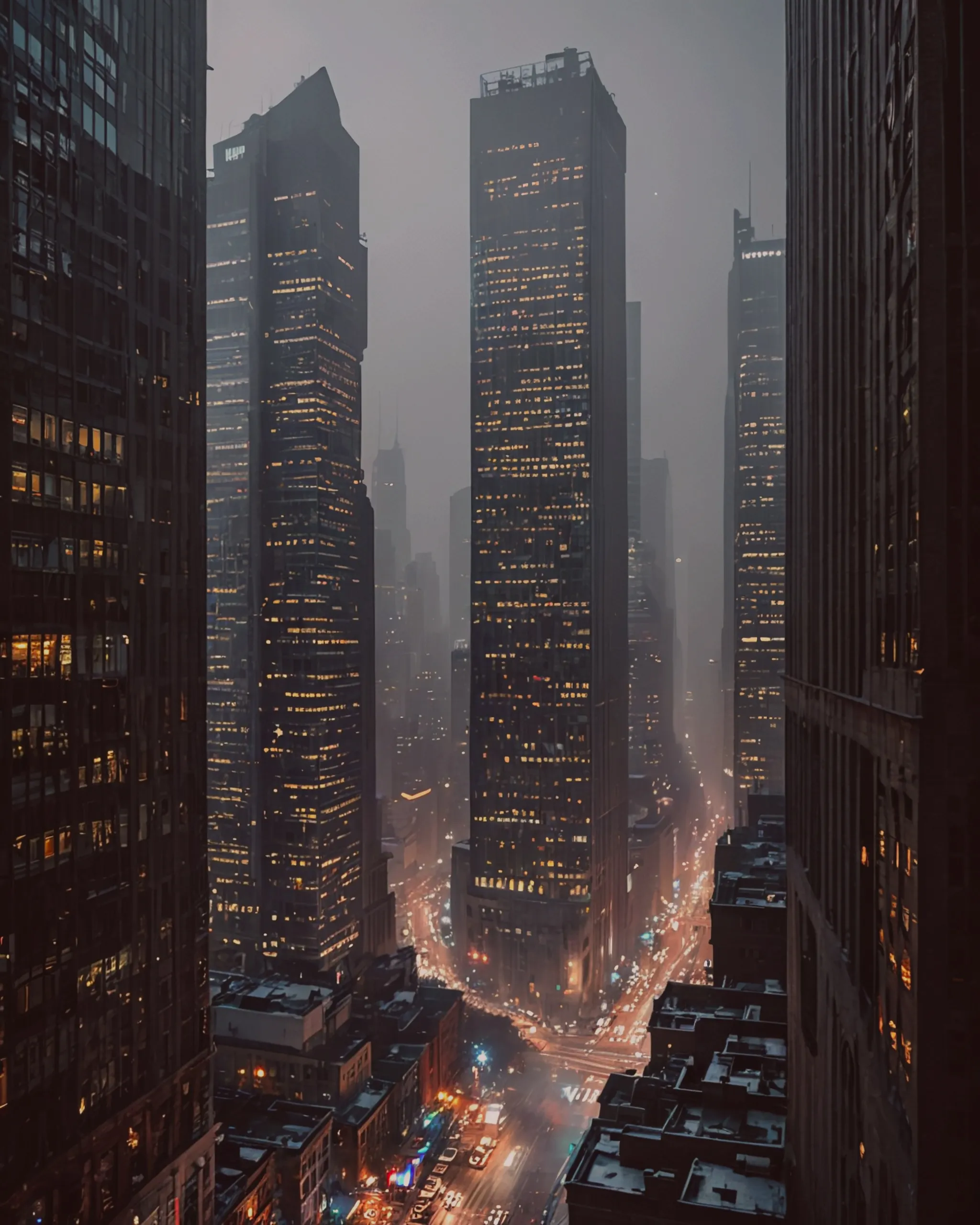 Amidst the towering skyscrapers and neon-lit streets, the city breathes a quiet, unsettling hum. Fog rolls through narrow alleys, where dim streetlights flicker and cast distorted shadows. The air is thick with mystery as unseen figures move in the distance, their faces obscured by darkness. Broken glass crunches underfoot, and distant sirens wail, but the city’s true secrets remain locked behind iron gates and graffiti-covered walls. This urban labyrinth is a living enigma, and every corner hides a story no one dares to tell.