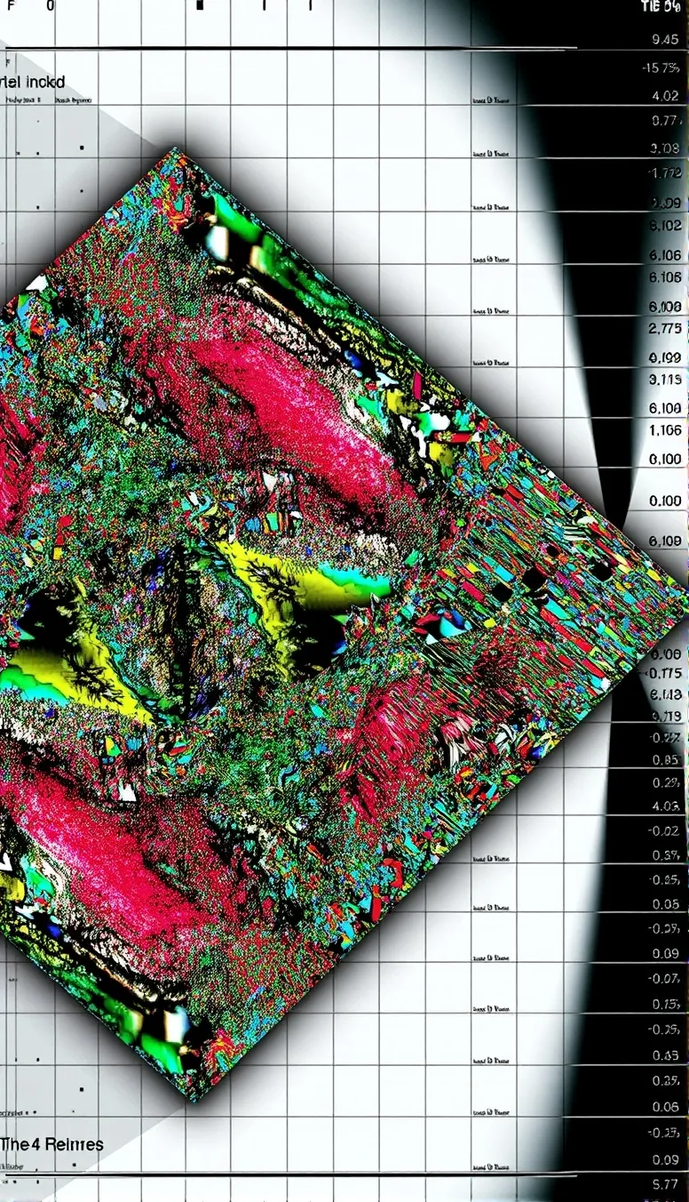 spectral embedding diagram dense - Free AI Photo Generator - starryai