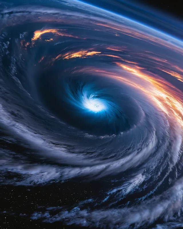 When CERN opens a black hole - Free AI Photo Generator - starryai