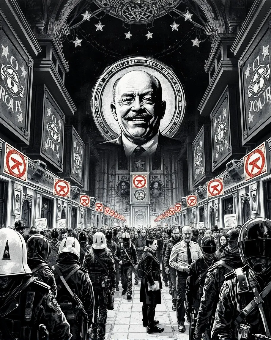 totalitarian dystopia