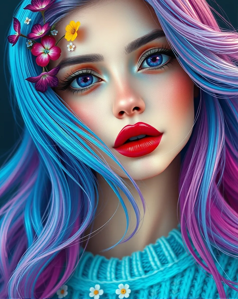 Whimsy Lashes Create a Whimsy fantasy romance - Free AI Photo Generator - starryai