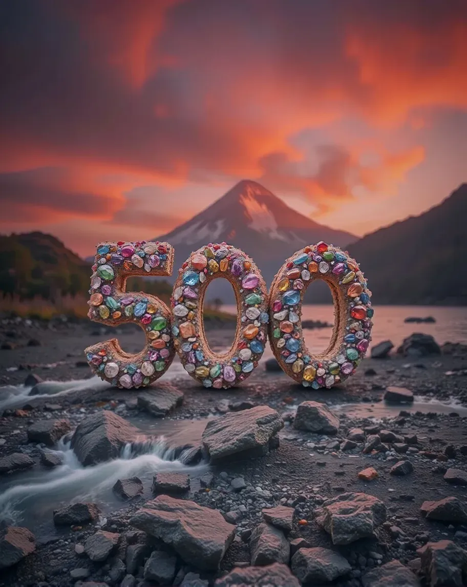 Thank you for your 500 likes ❤️