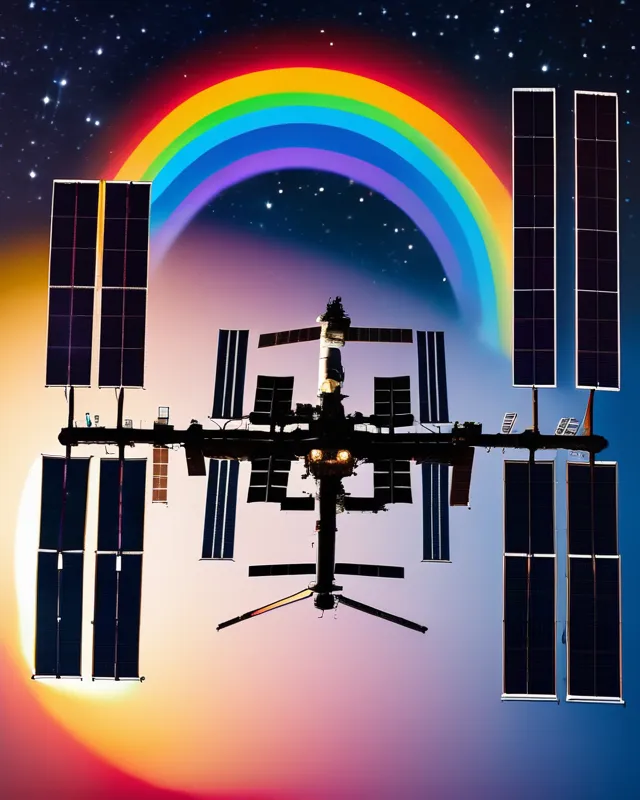 International space station multi - Free AI Photo Generator - starryai