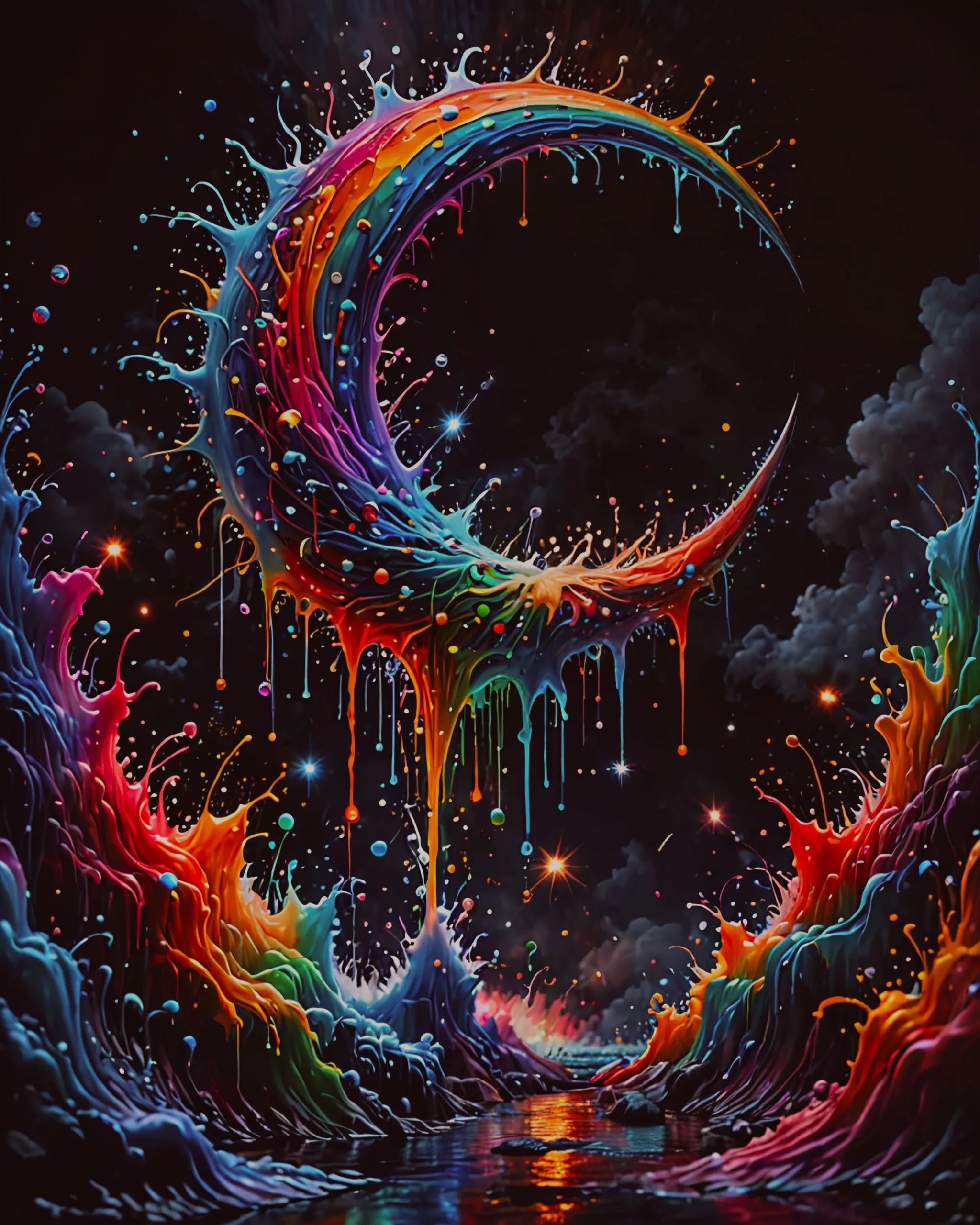 rainbow dreams too - Free AI Photo Generator - starryai