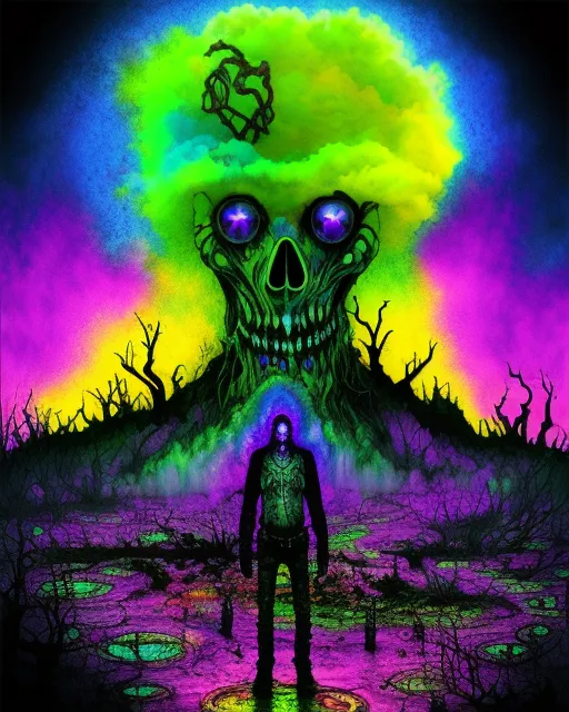 Bad acid trip, , psychedelic, - Free AI Photo Generator - starryai