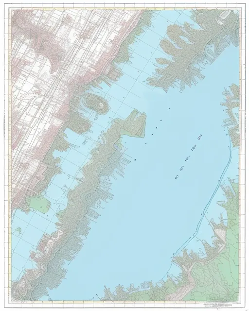 Map of an unknown place