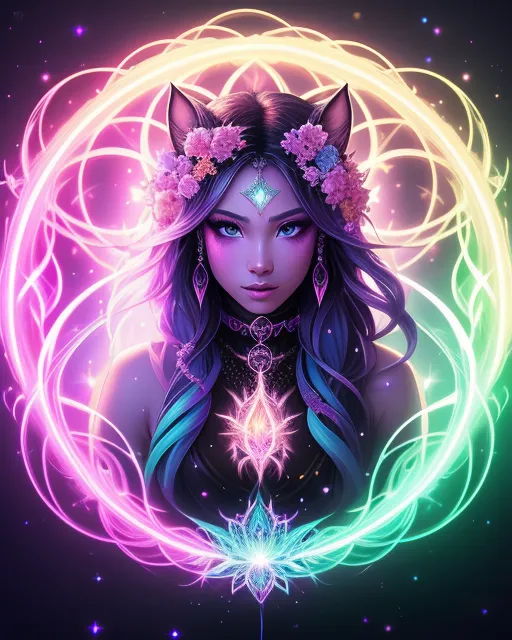 Create a hyper-detailed humanoid - Free AI Photo Generator - starryai