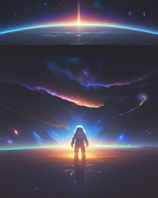 a breathtaking digital illustration - AI Photo Generator - starryai