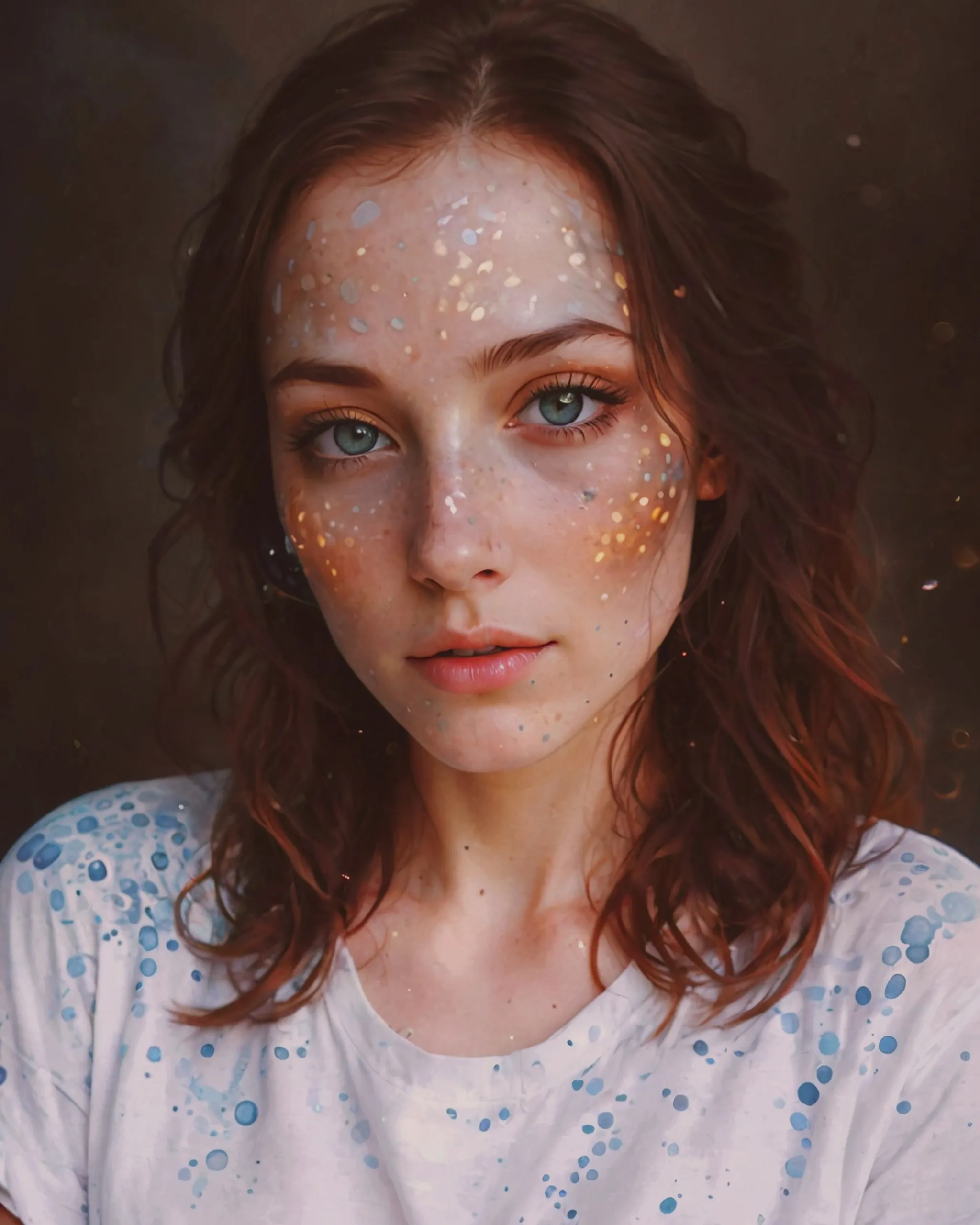 Create a minimalist digital art a from ai photo generator starryai