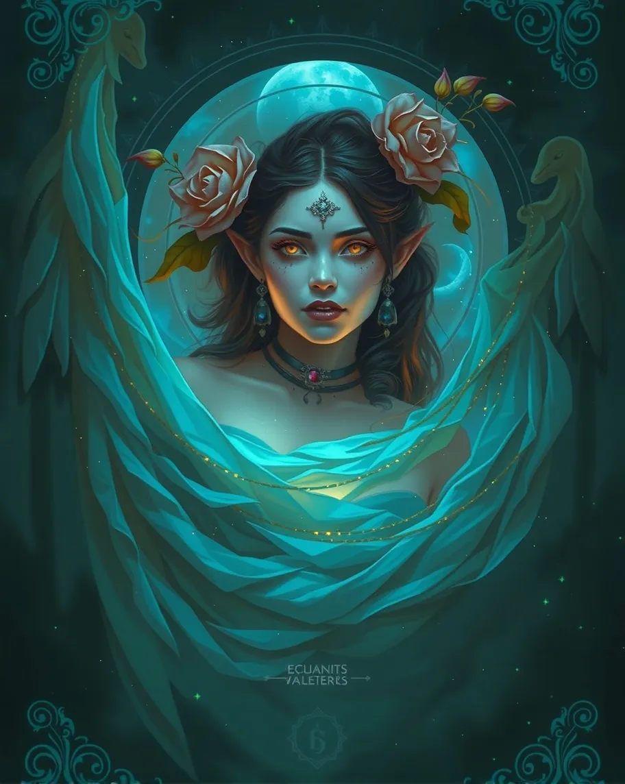 She was Hauntingly beautiful from - Free AI Photo Generator - starryai