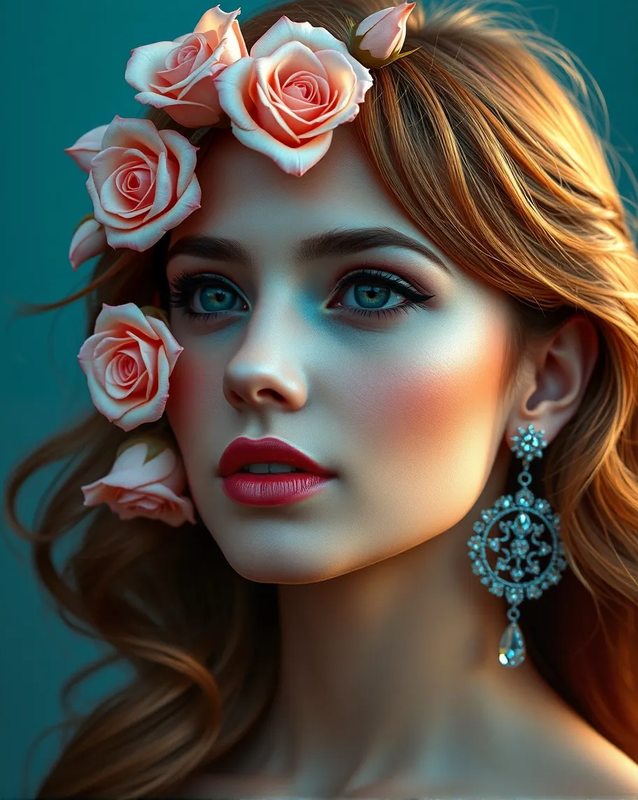 Create a beautiful flawless - Free AI Photo Generator - starryai