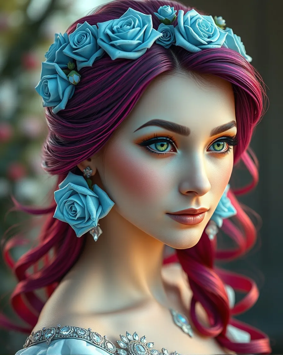 Create a beautiful flawless - Free AI Photo Generator - starryai